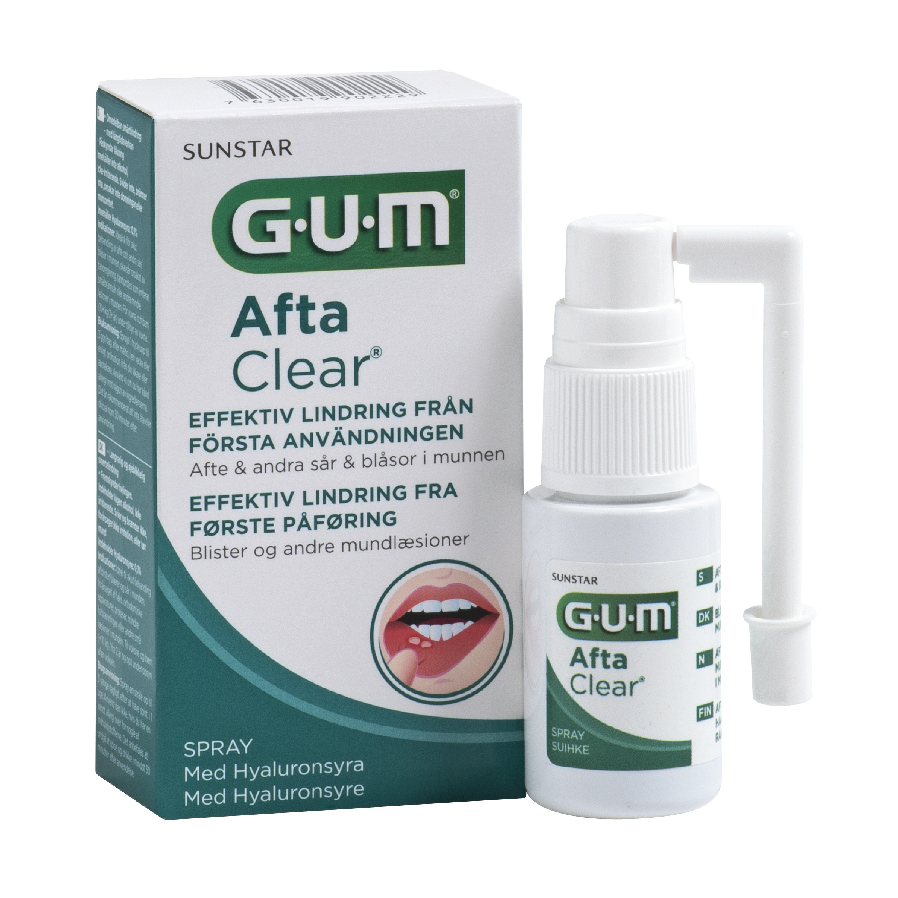 Gum Afta Clear Spray, 15 ml