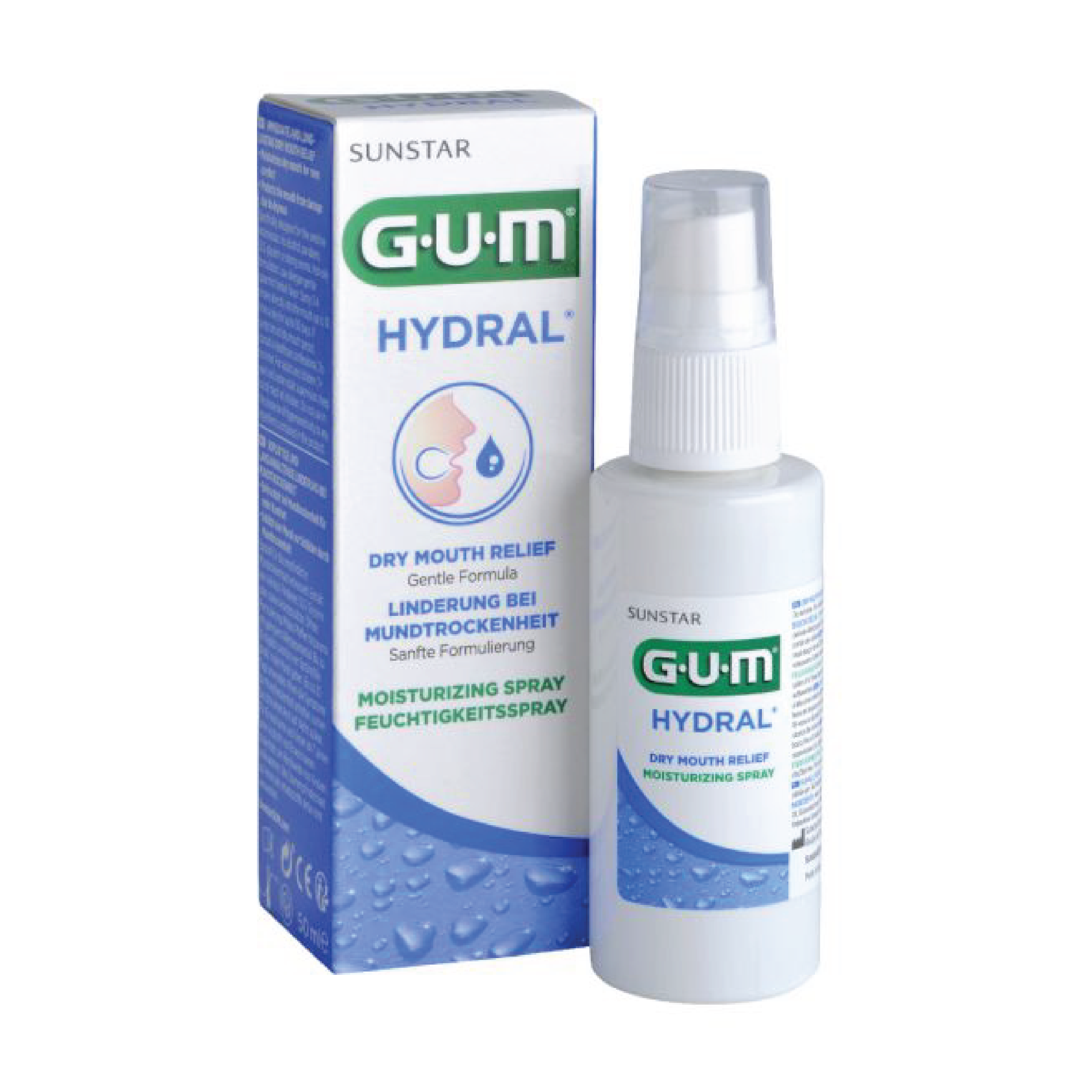 Gum Hydral Dry Mouth Spray, 50 ml