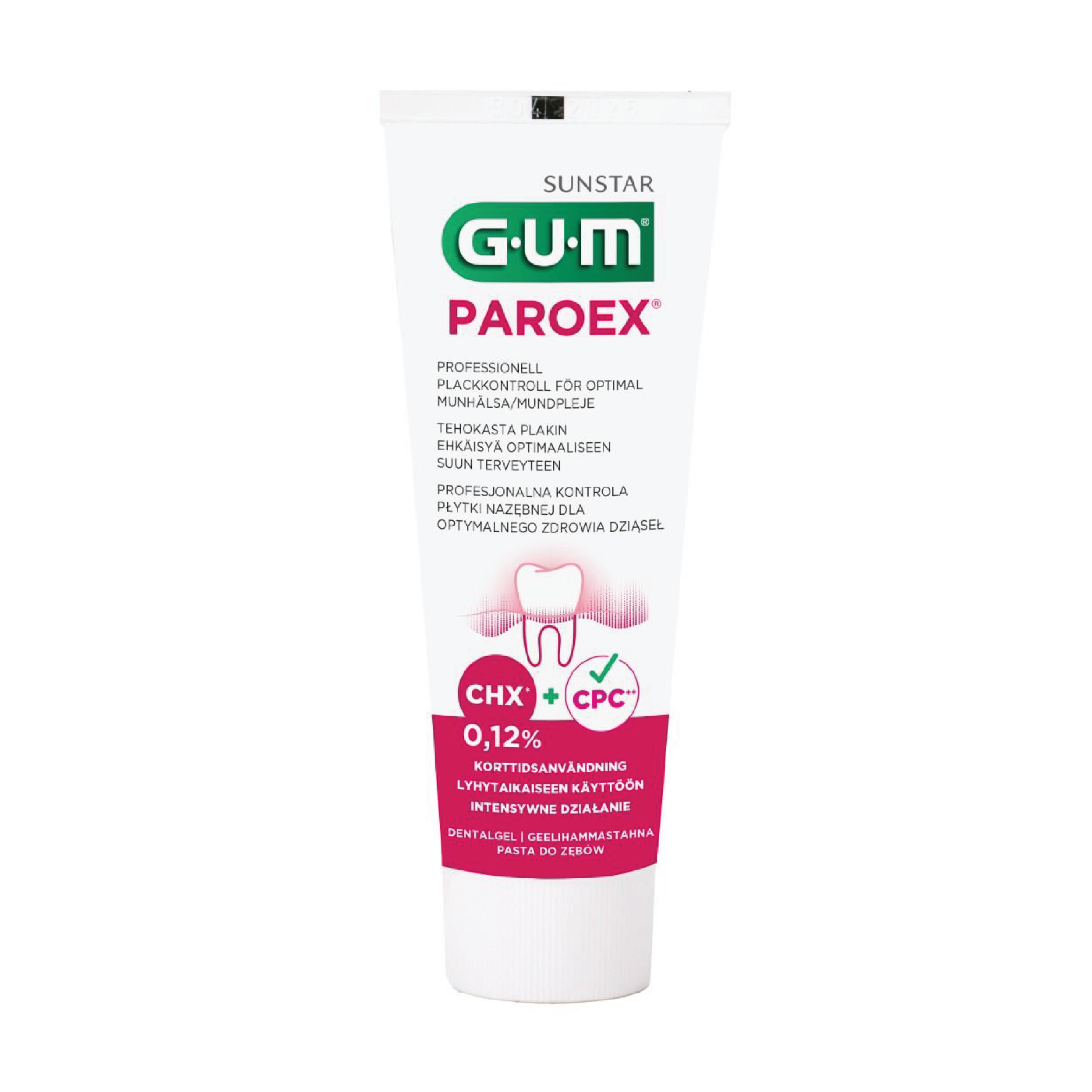 Gum Paroex dental gel 0,12%, 75 ml