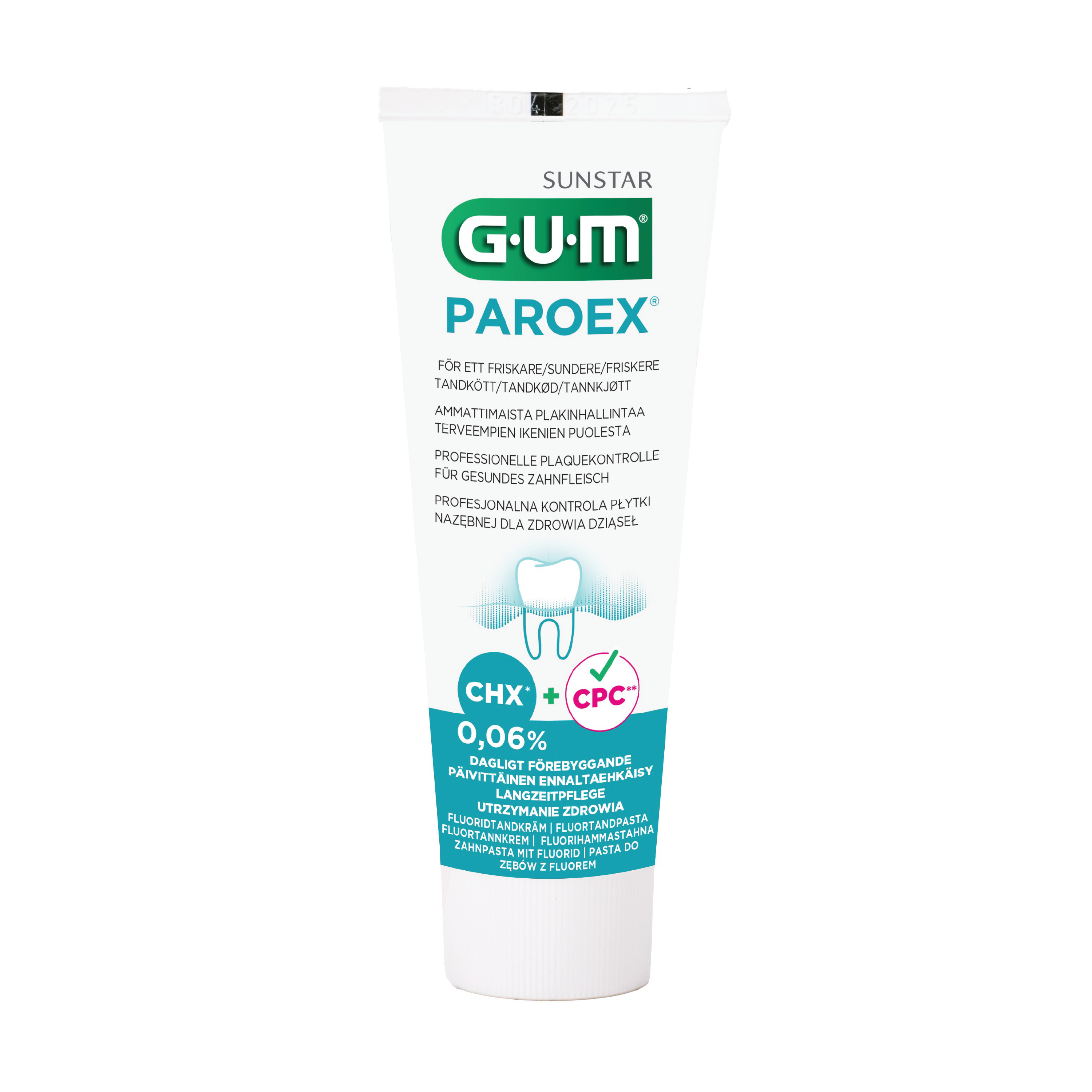 Gum Paroex Tannkrem, 75 ml