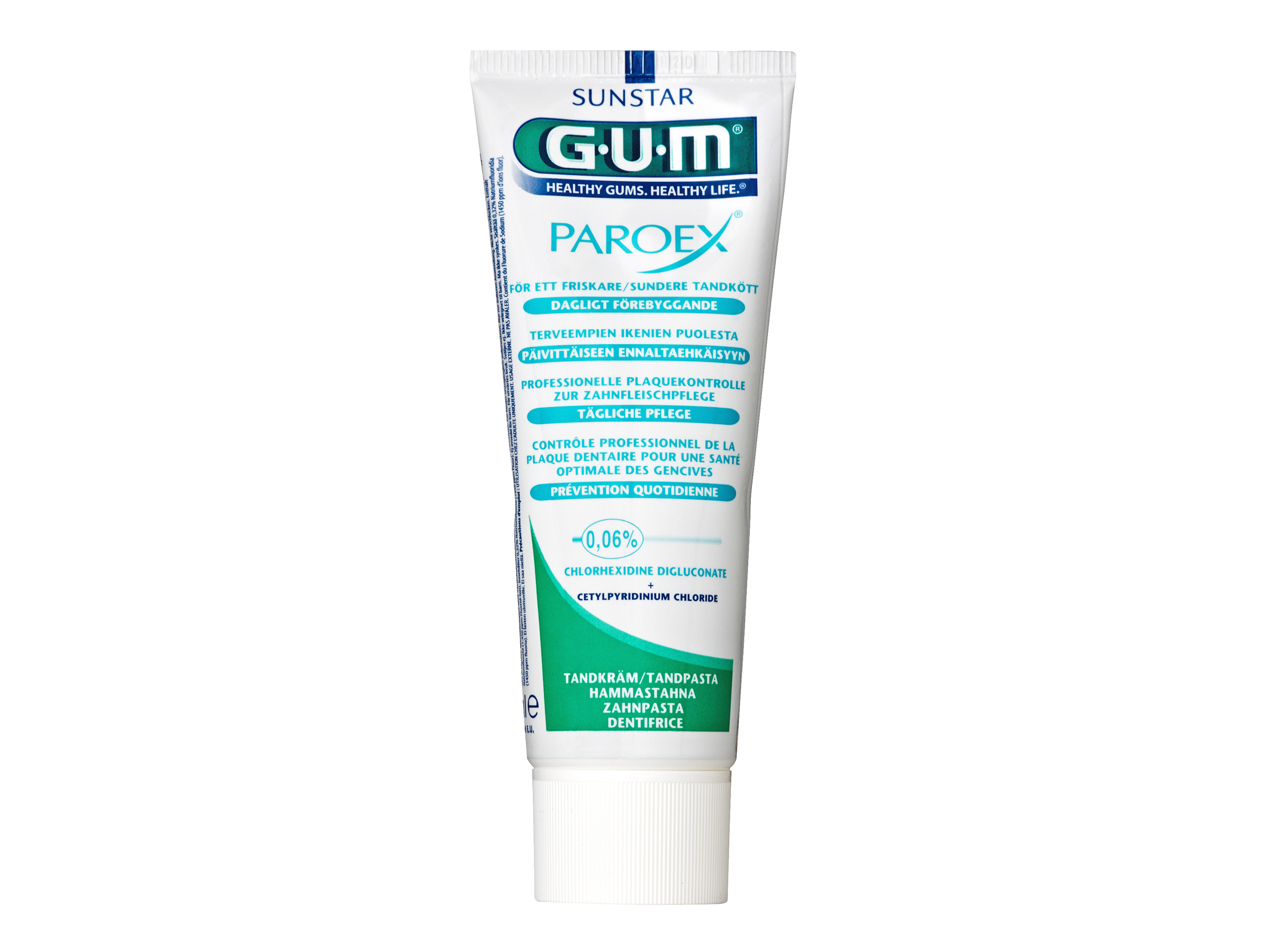 Gum Paroex tannkrem 0,06, 75 ml