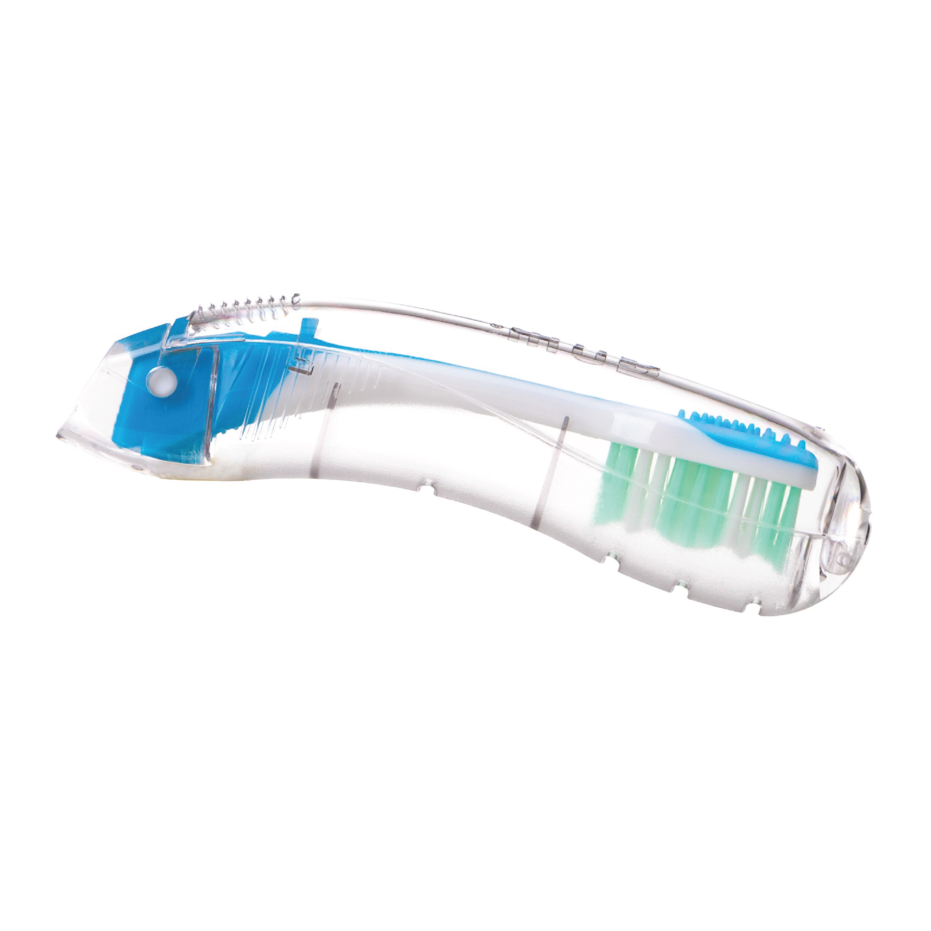 Gum Reisetannbørste, Assorterte farger, 1 stk.