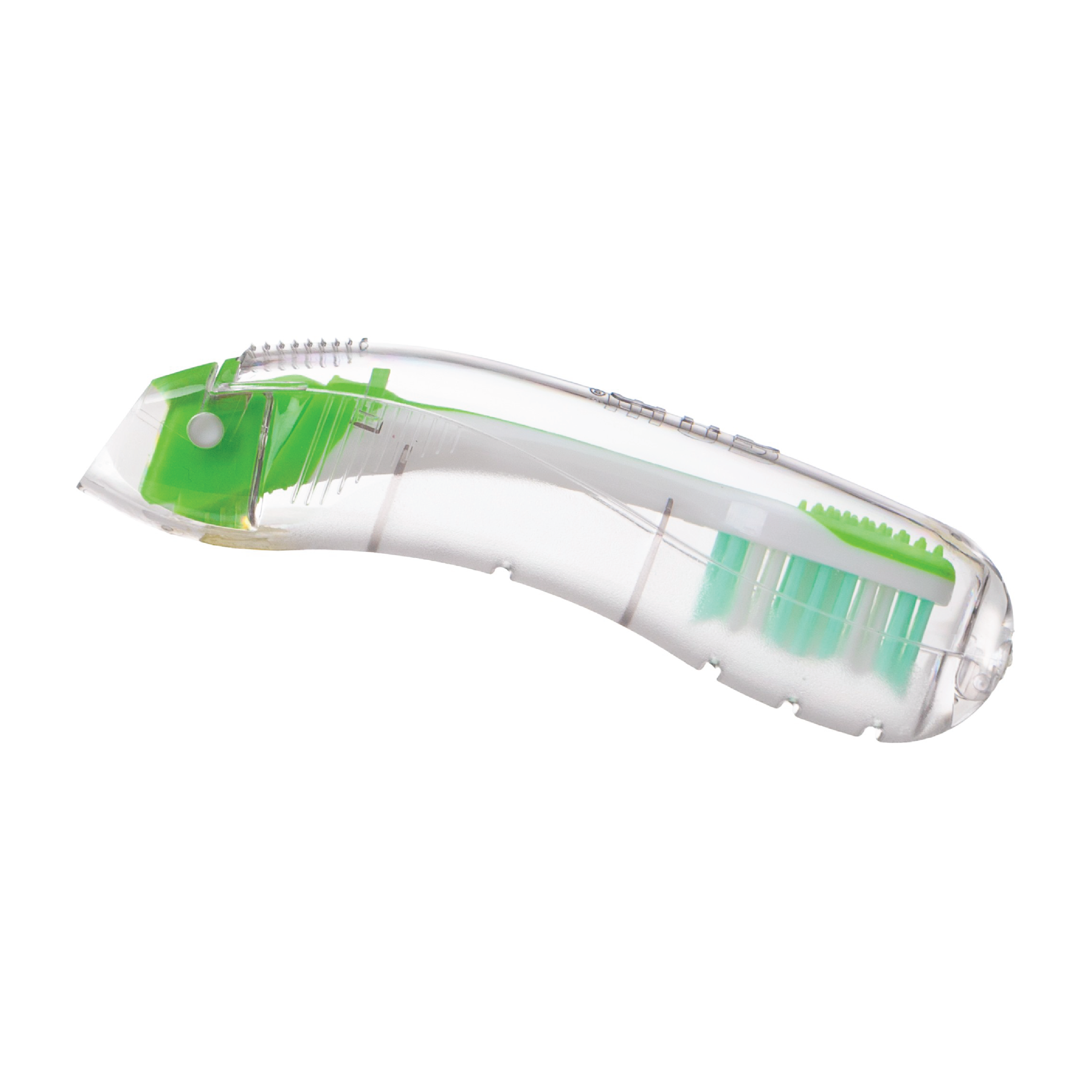 Gum Reisetannbørste, Assorterte farger, 1 stk.