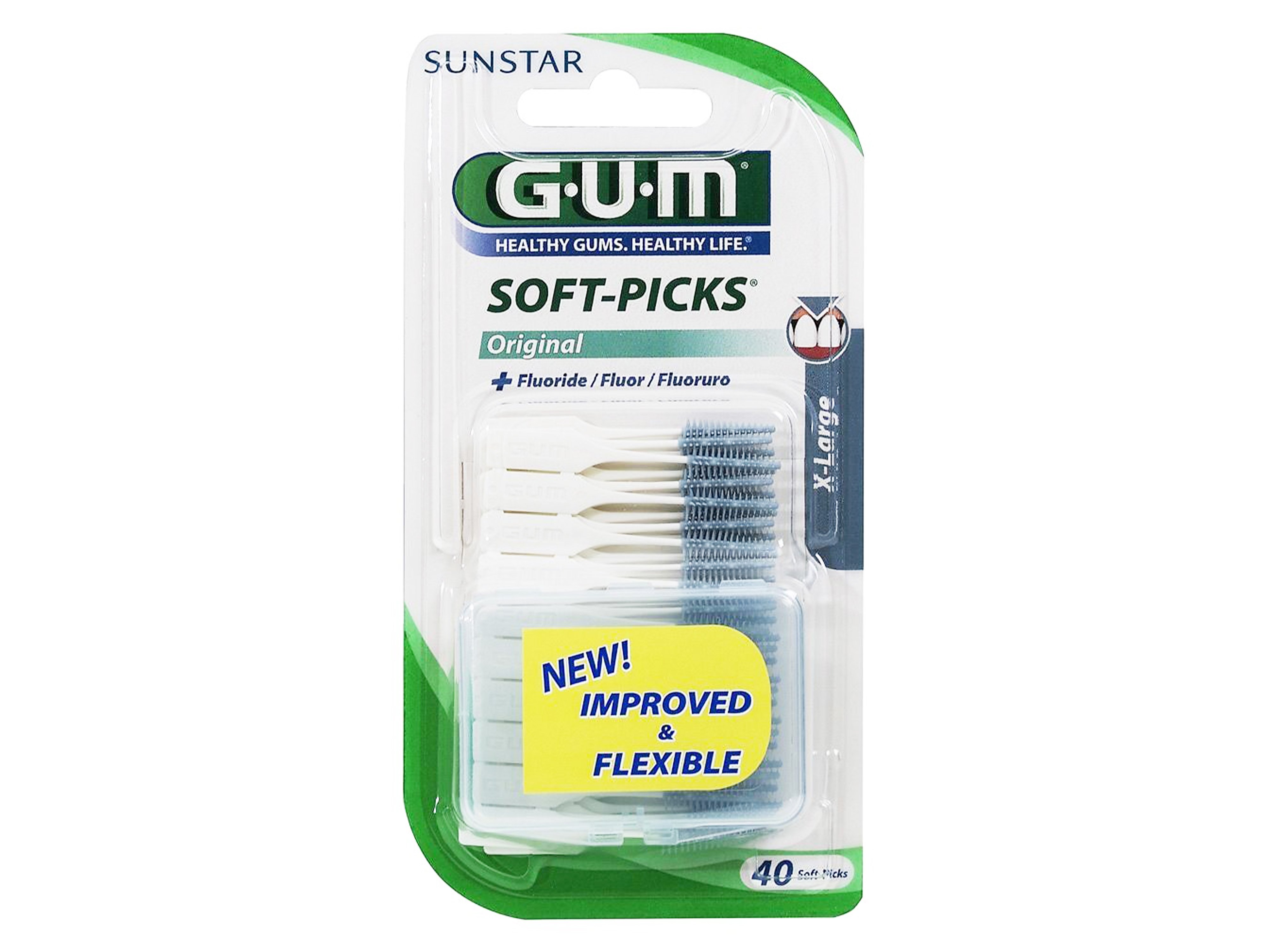 Gum Soft-Picks Original, X-Large, 40 stk.