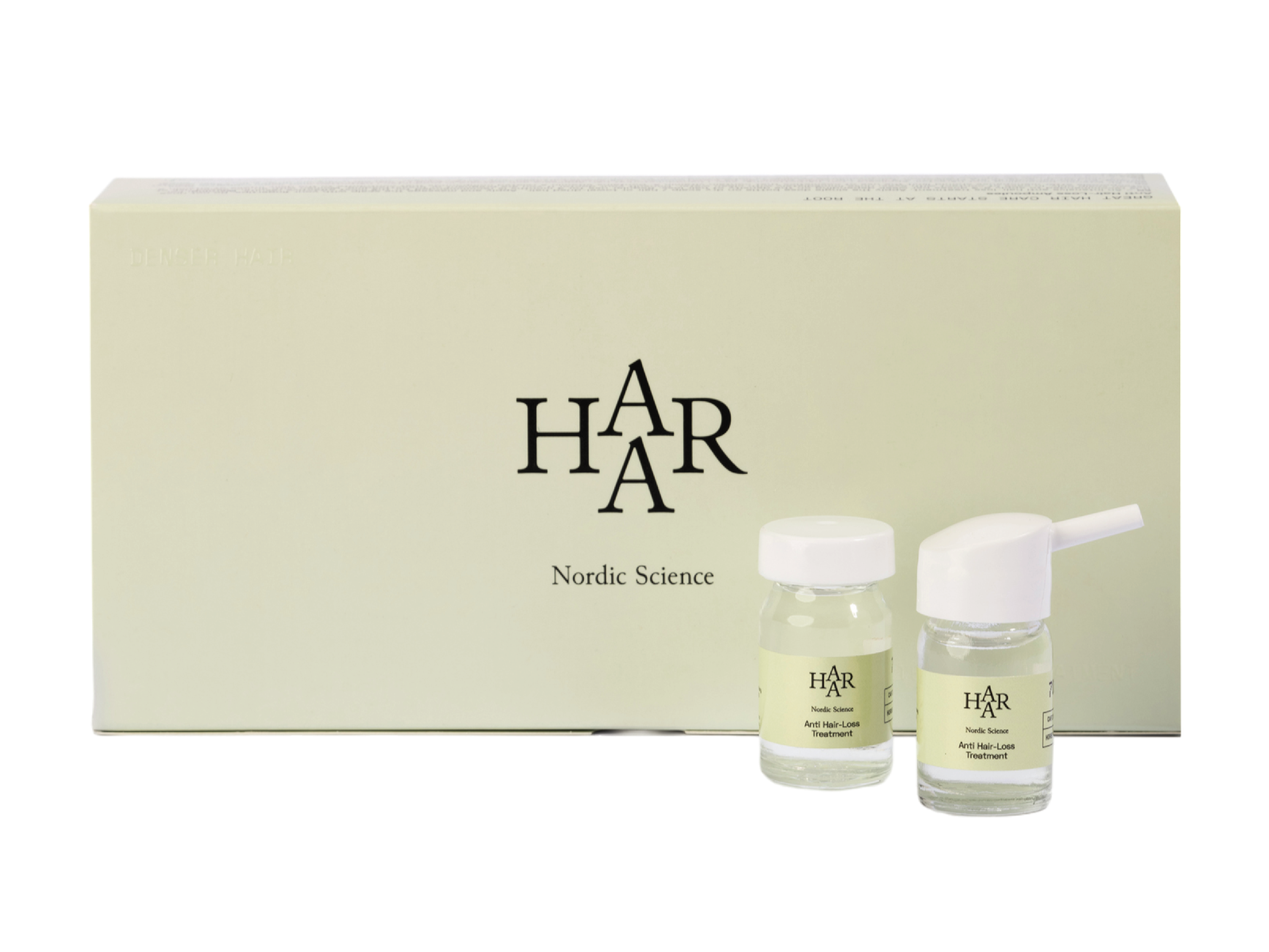 HAAR Botanical Growth Anti Hair-Loss Ampoules, 7 x 10 ml