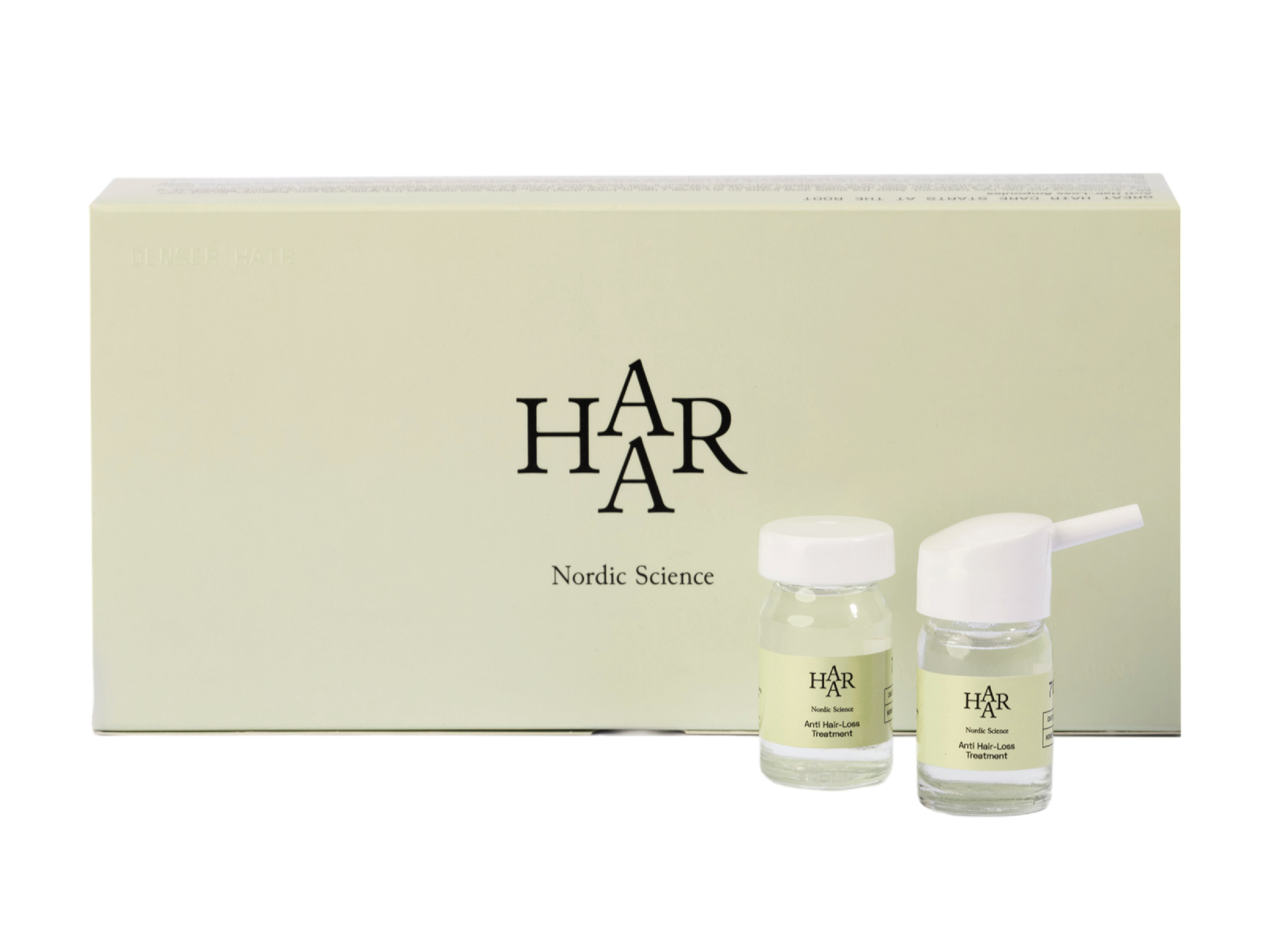 HAAR Botanical Growth Anti Hair-Loss Ampoules, 10 x 7 ml