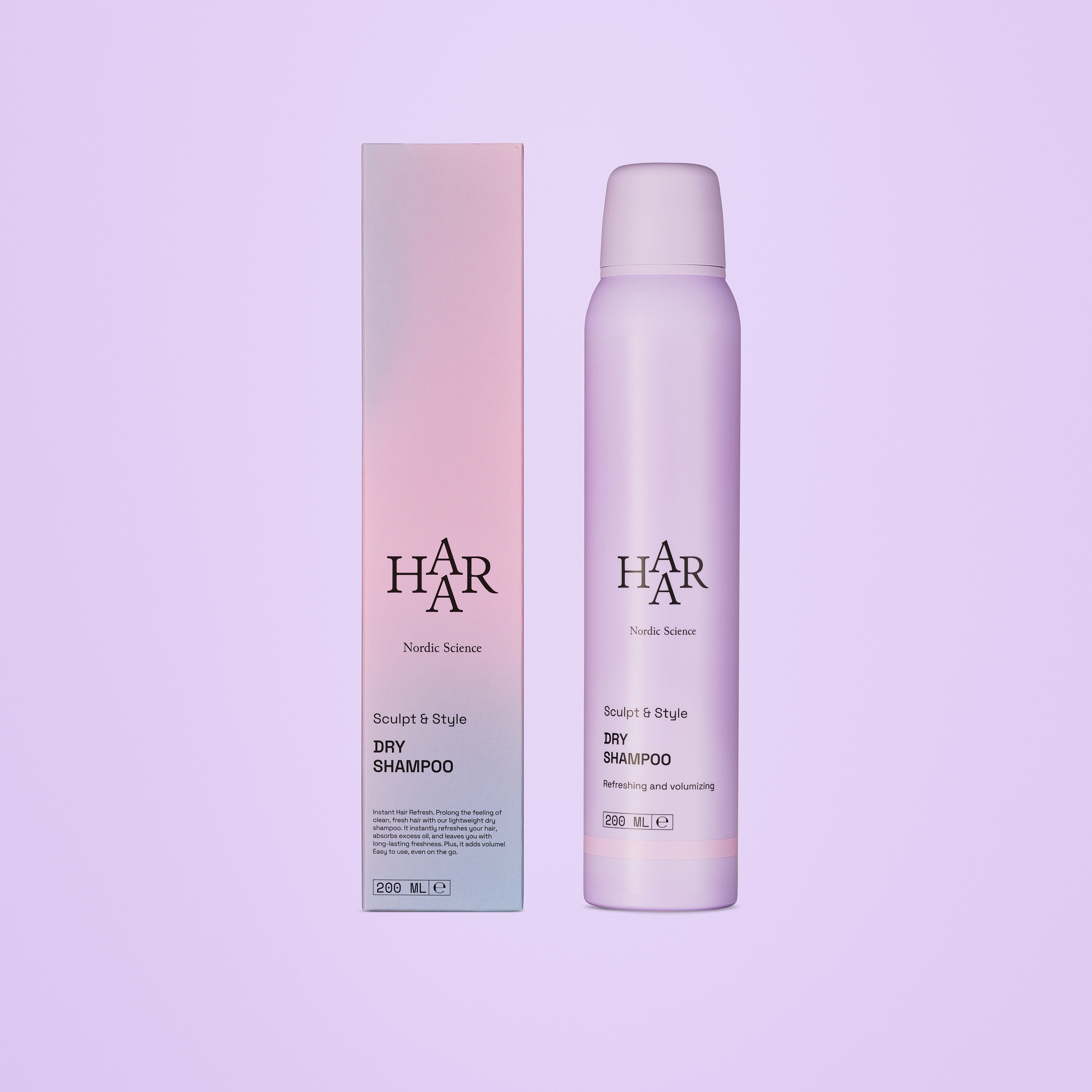 HAAR Sculpt & Style Dry Shampoo, 200 ml
