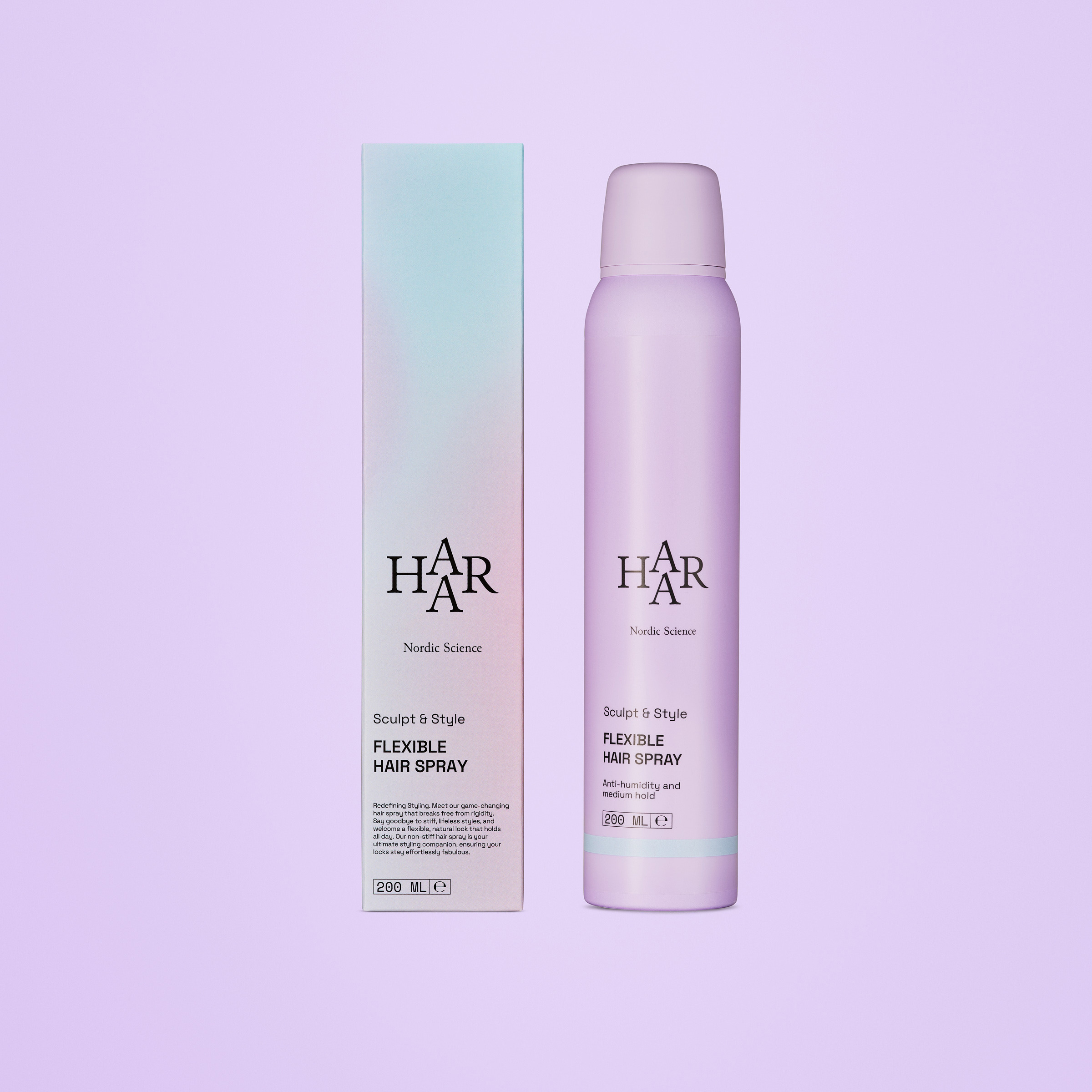 HAAR Sculpt & Style Flexible Hair Spray, 200 ml