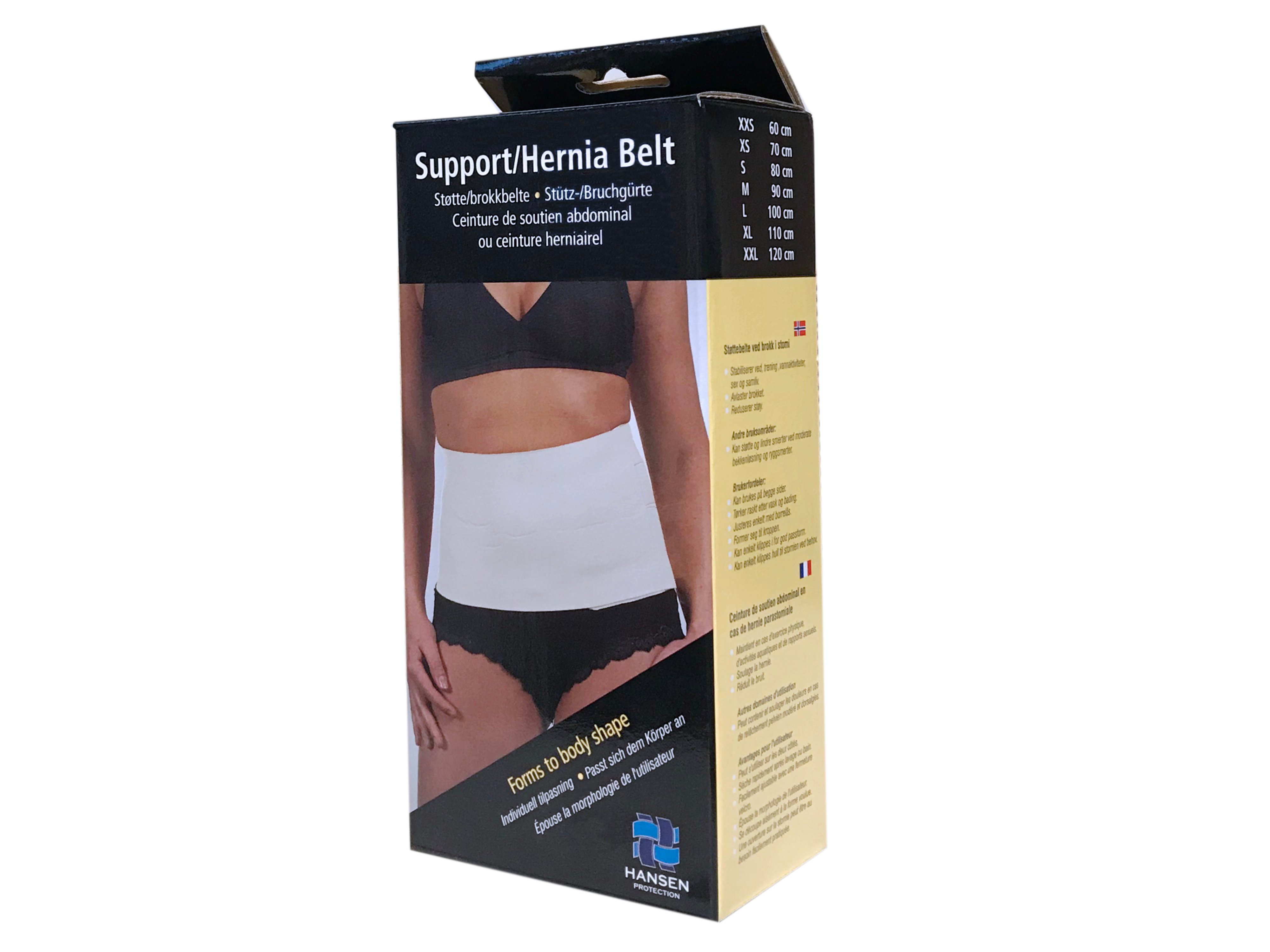 Hansen Protection HH Støtte/Brokkbelte, XX-Large, 1 stk.