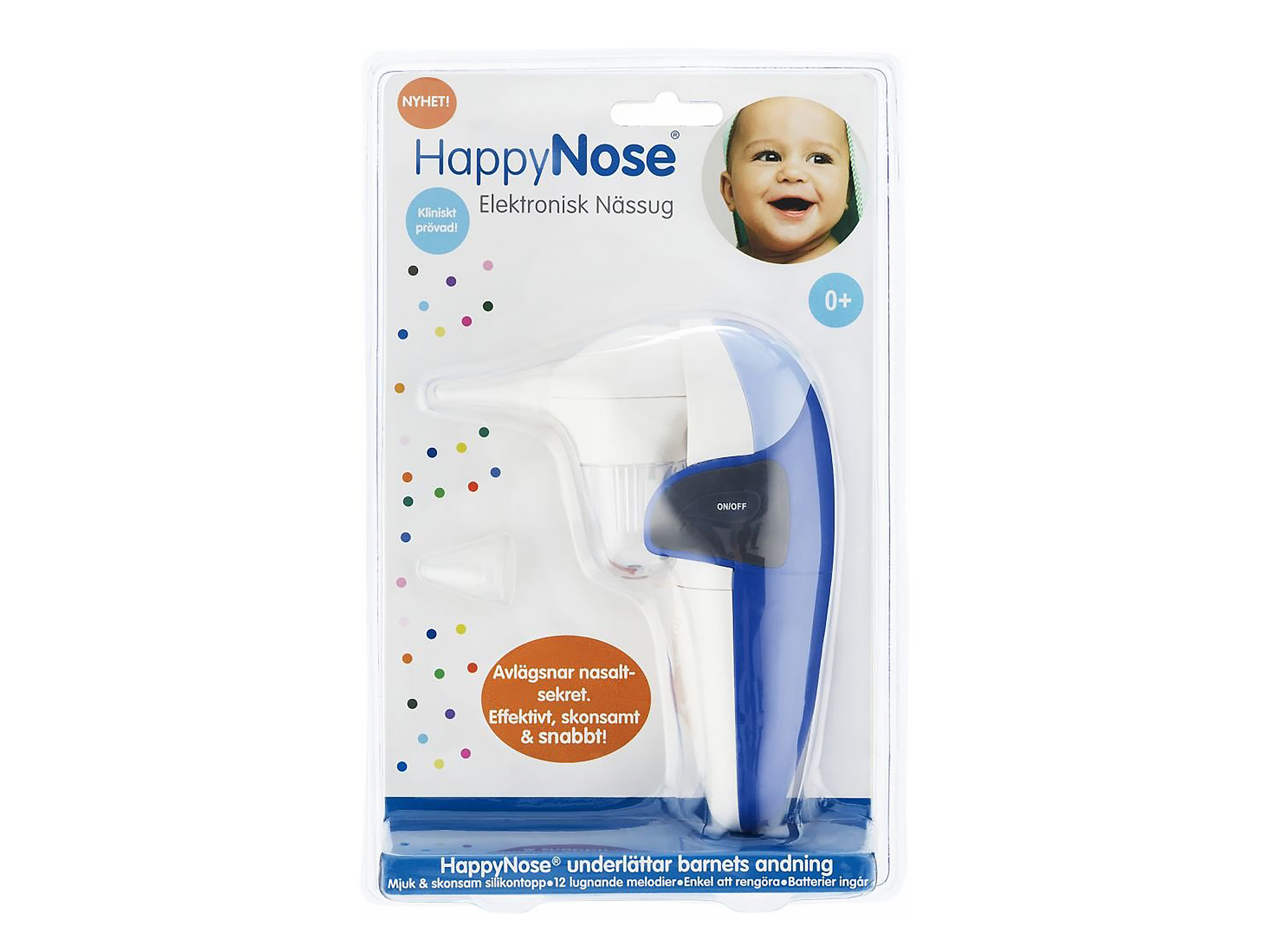 Happynose Happynose Elektronisk nesesug, 1 stk