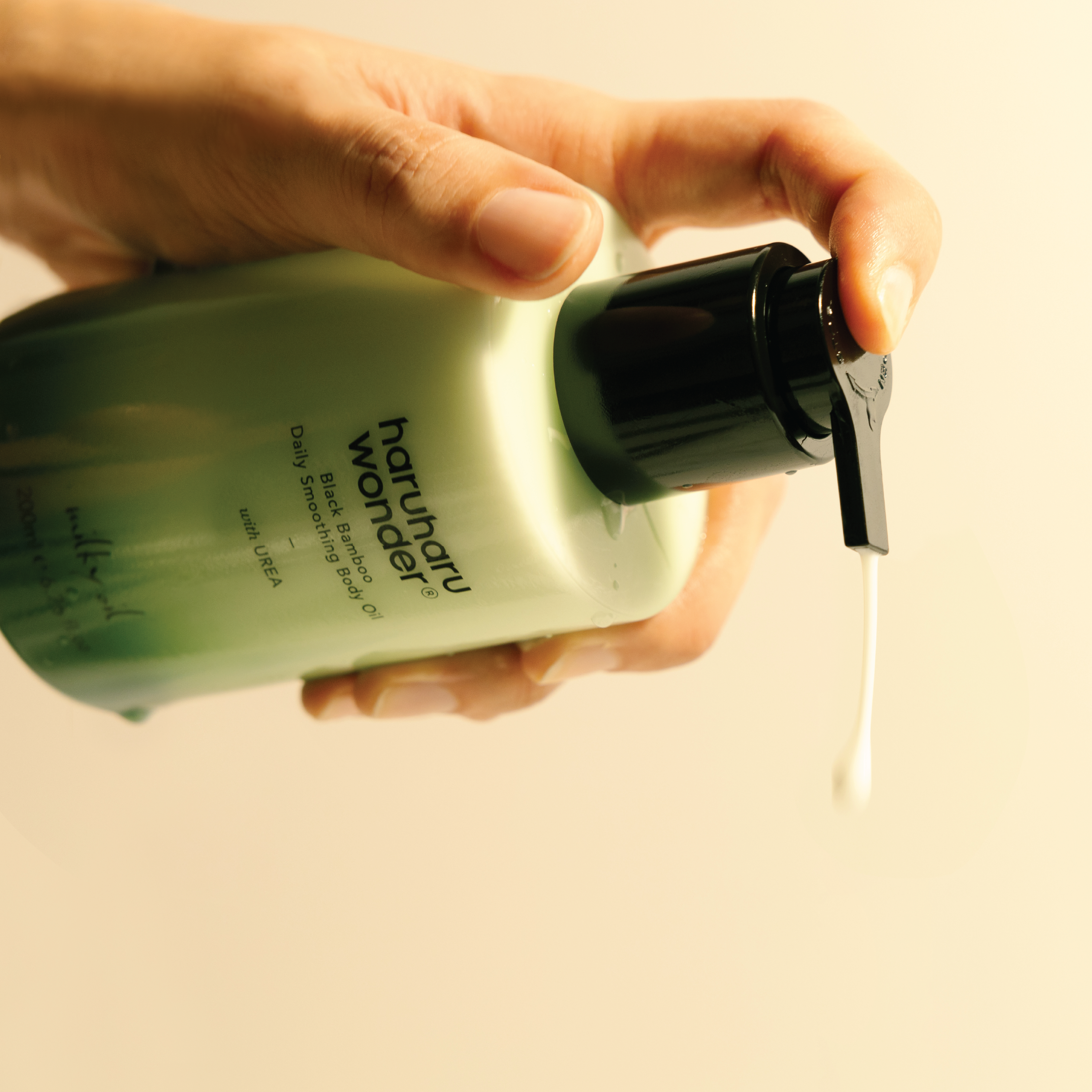 haruharu wonder Black Bamboo Daily Smoothing Body Oil, 200 ml