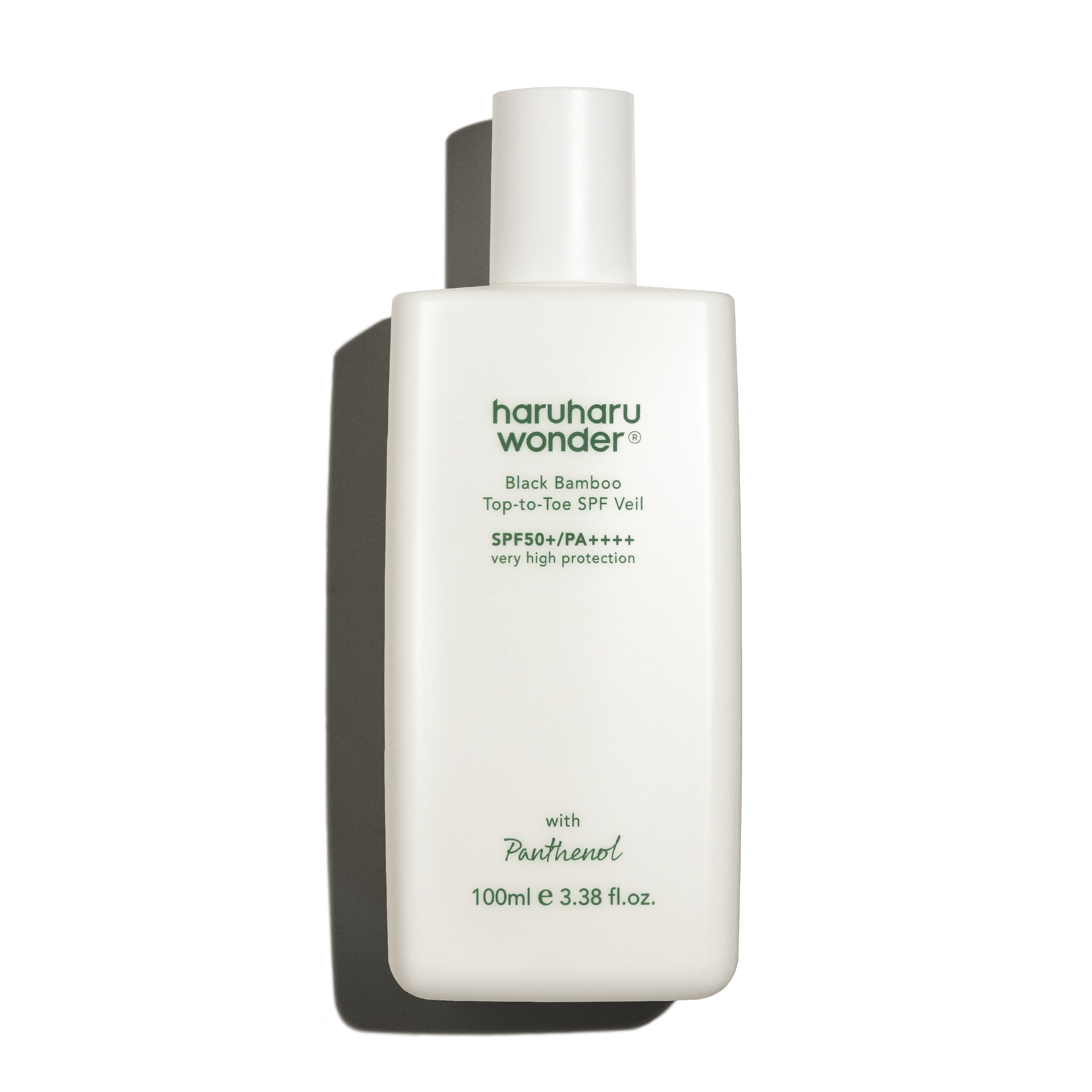 haruharu wonder Black Bamboo Top-to-Toe SPF Veil SPF50+ PA++++, 100 ml