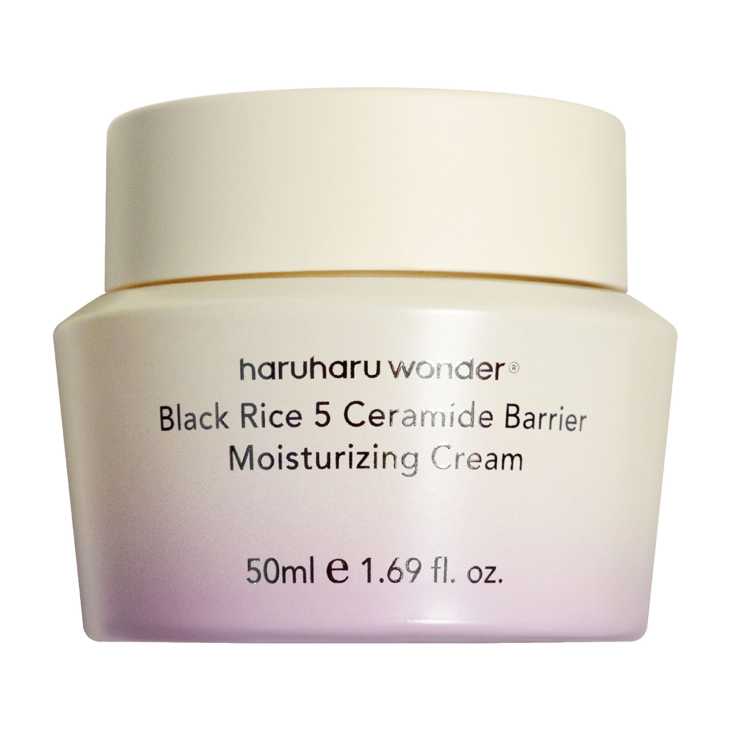 haruharu wonder Black Rice 5 Ceramide Barrier Moisturizing Cream, 50 ml