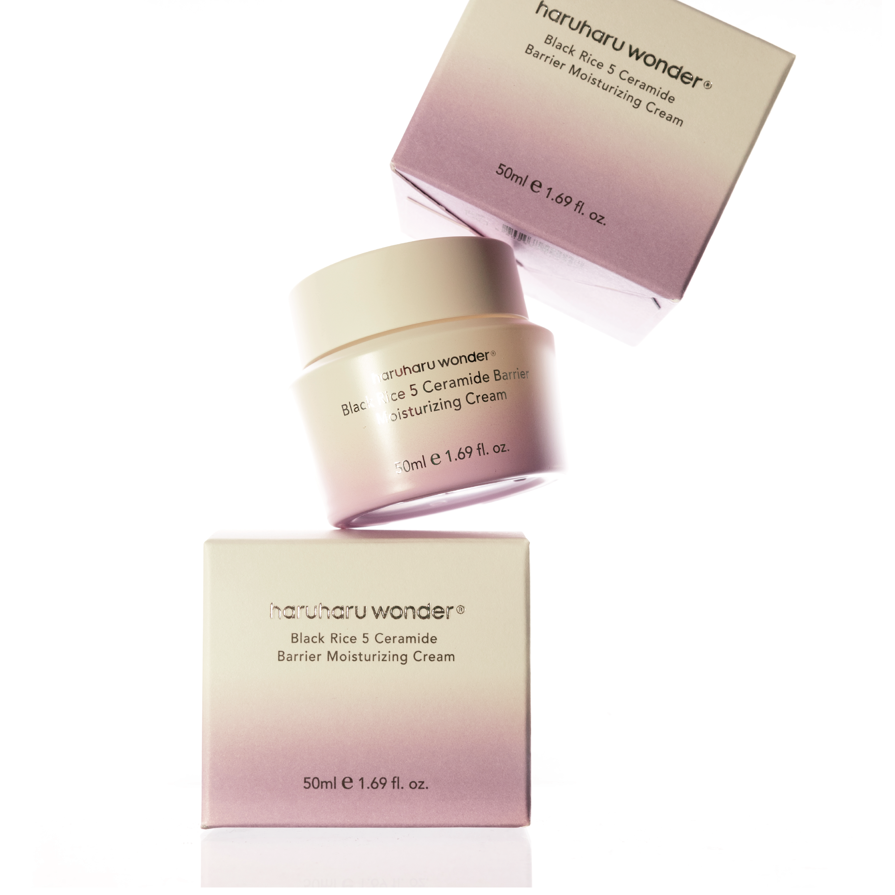 haruharu wonder Black Rice 5 Ceramide Barrier Moisturizing Cream, 50 ml