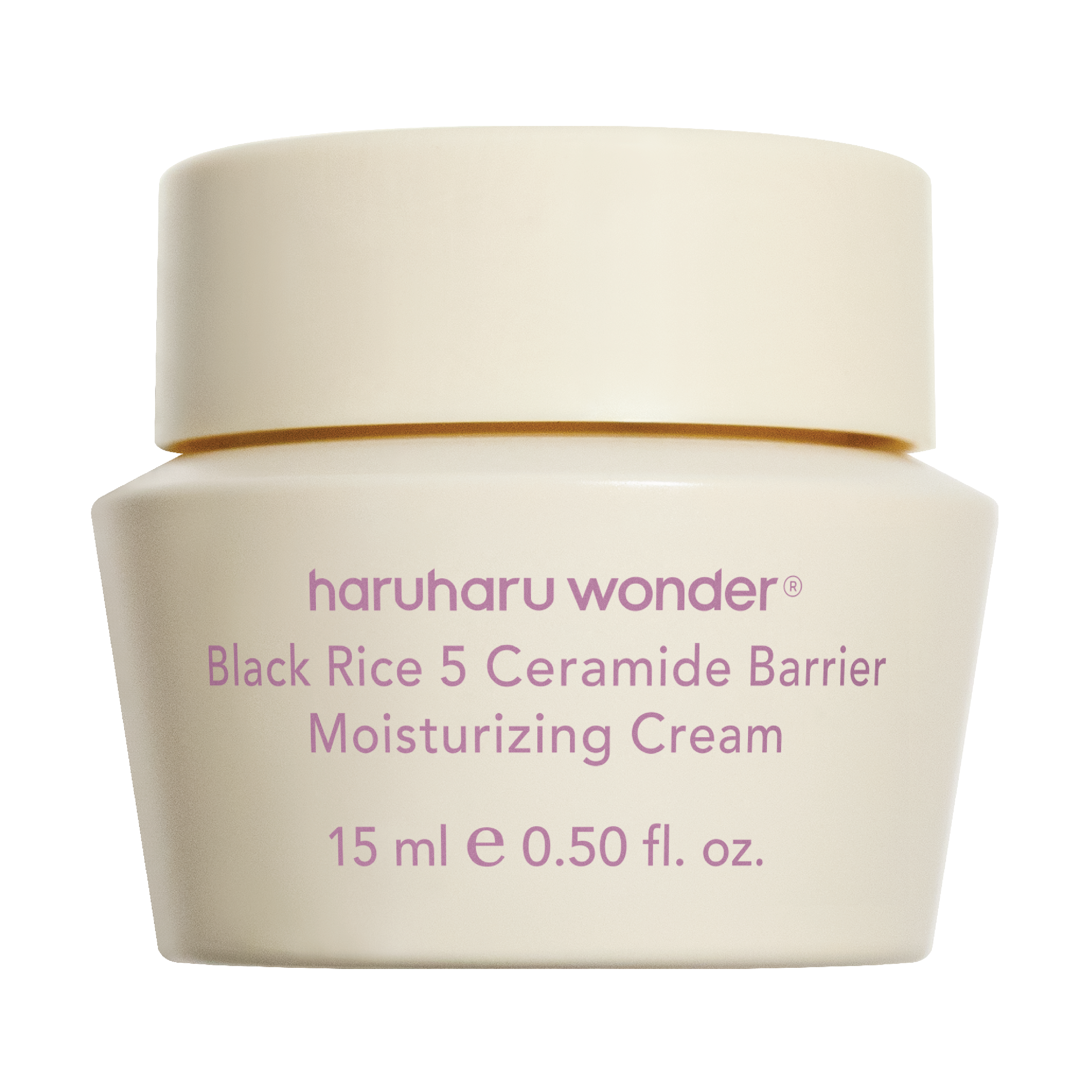 haruharu wonder Black Rice 5 Ceramide Barrier Moisturizing Cream, 15 ml