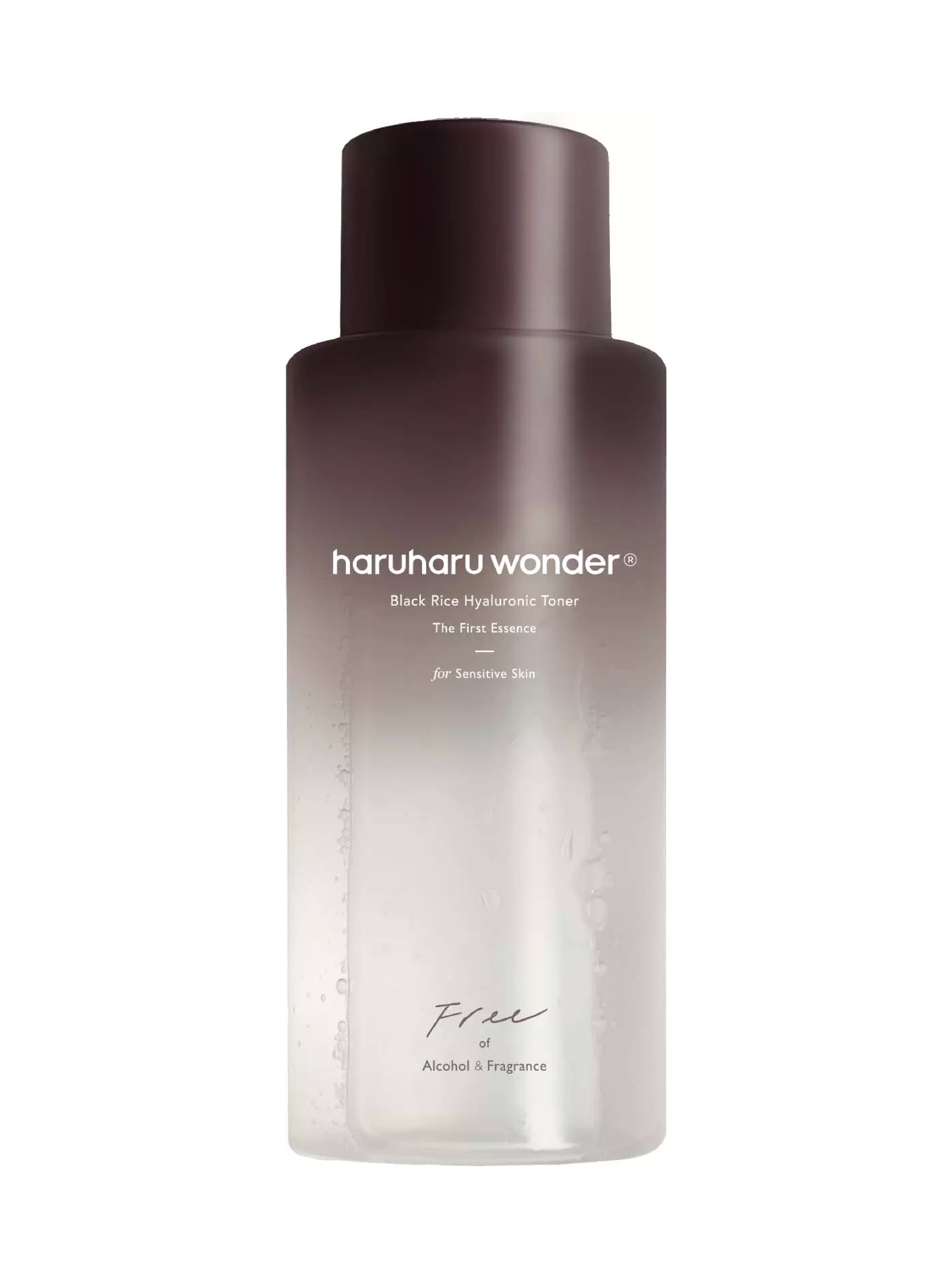 Haruharu Wonder Black Rice Hyaluronic Toner Free of Alcohol & Fragrance, 300 ml