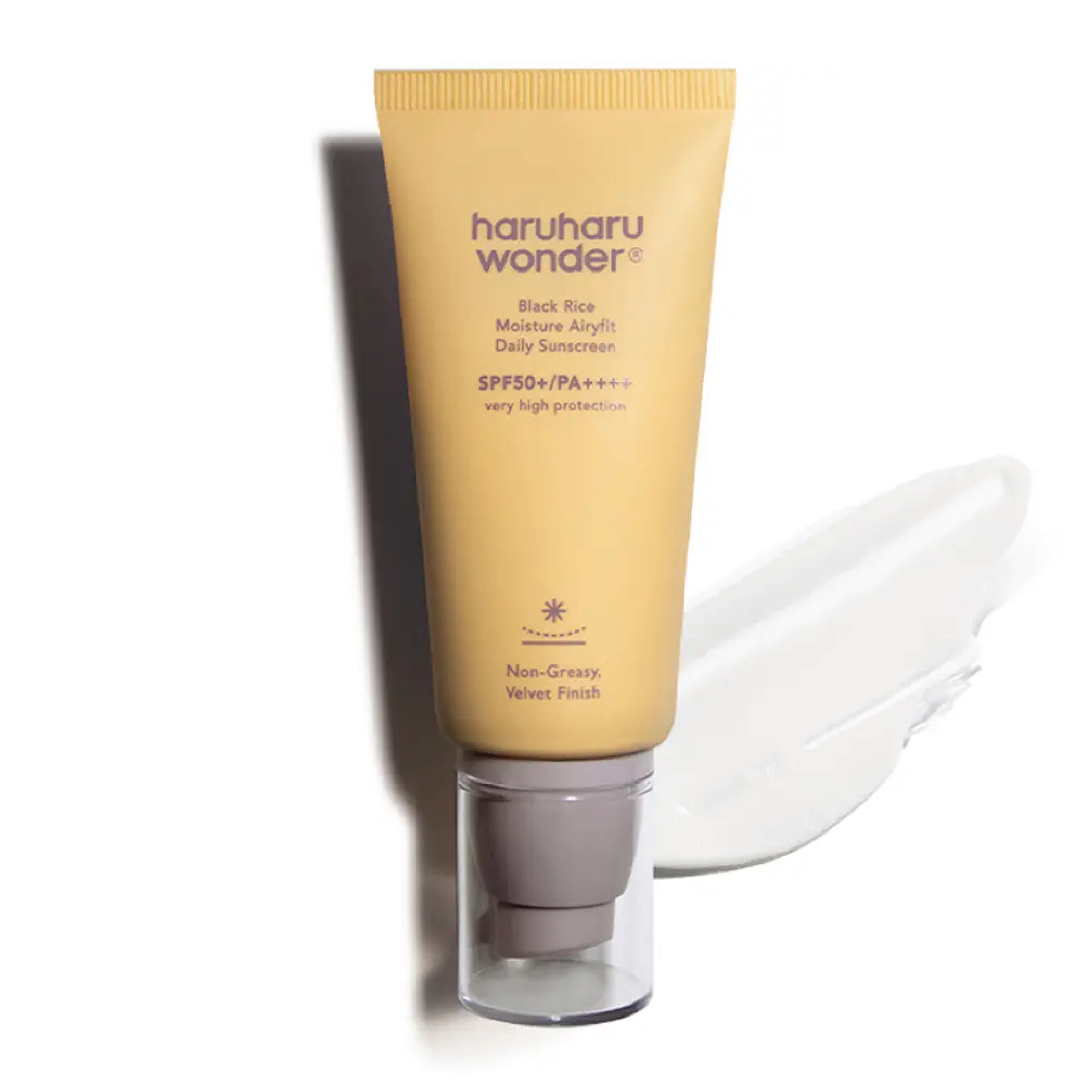 haruharu wonder Black Rice Moisture Airyfit Daily Sunscreen SPF50+ PA++++, 50 ml