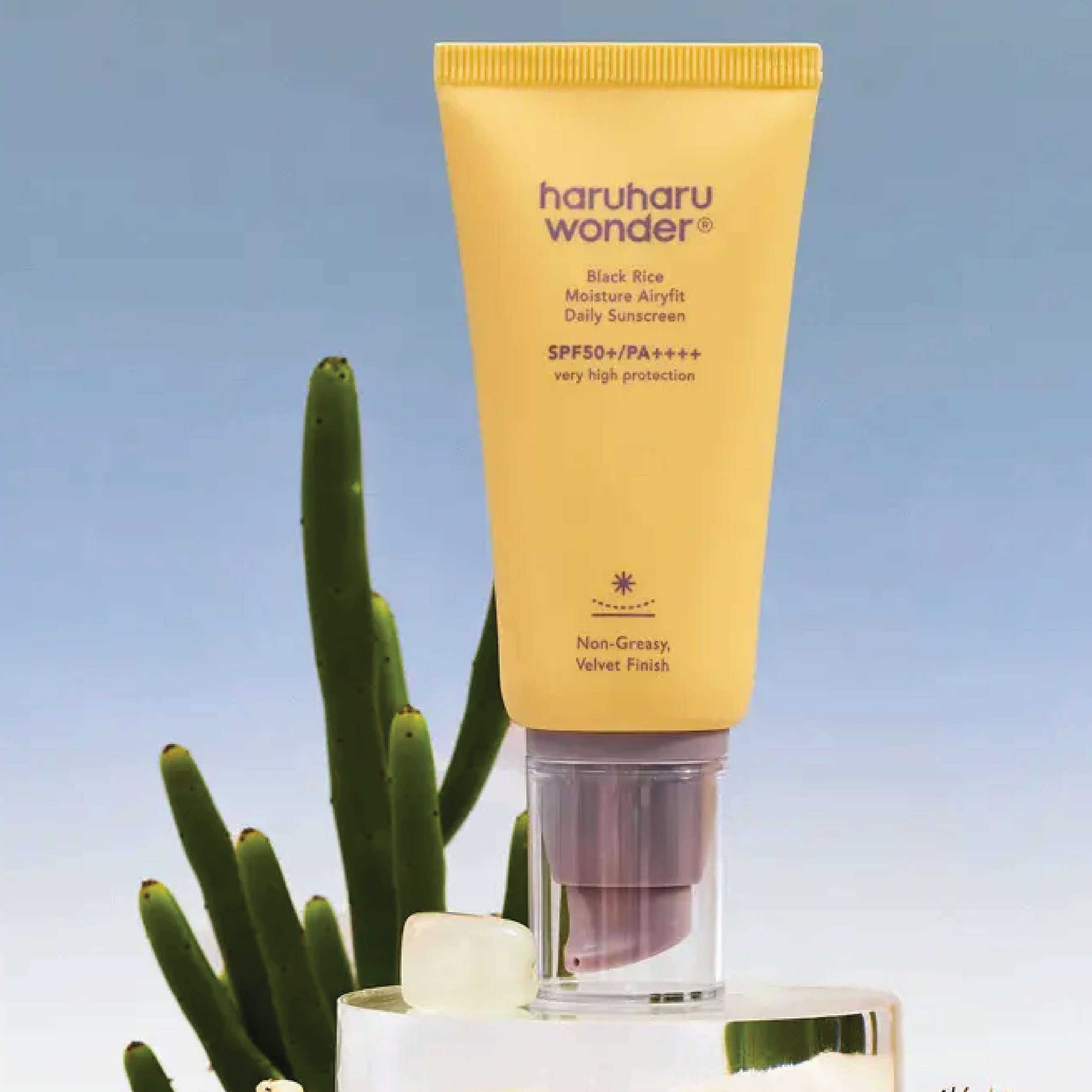 haruharu wonder Black Rice Moisture Airyfit Daily Sunscreen SPF50+ PA++++, 50 ml