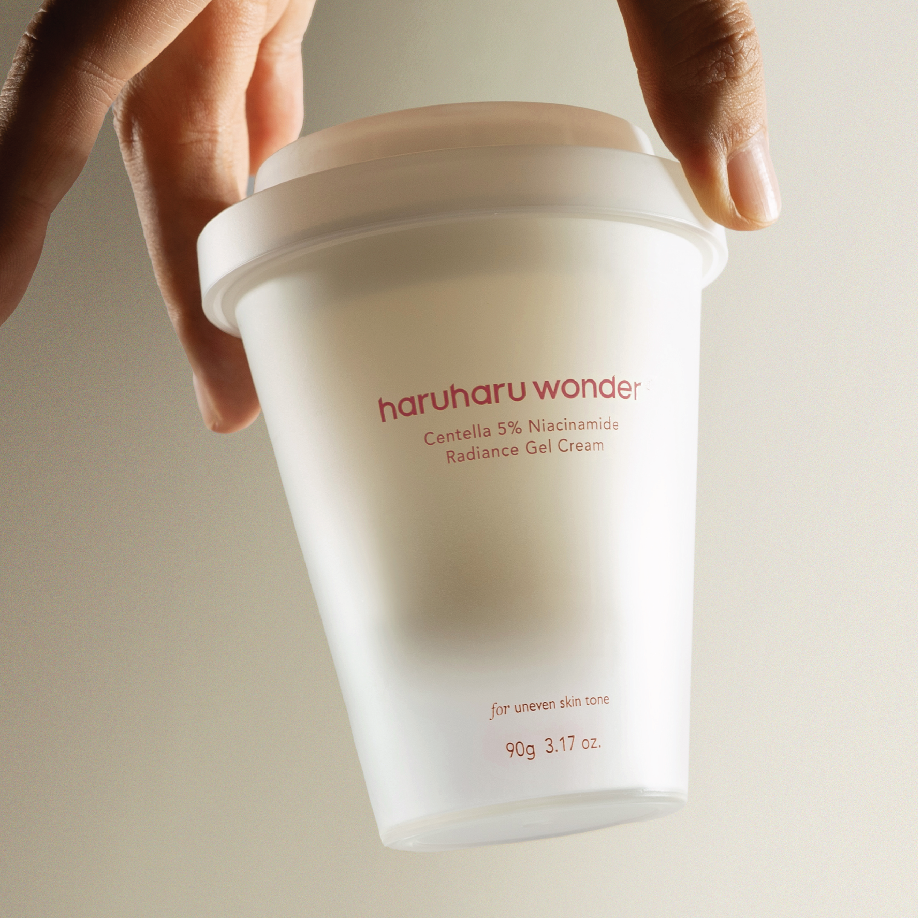 haruharu wonder Centella 5% Niacinamide Radiance Gel Cream, 90 g