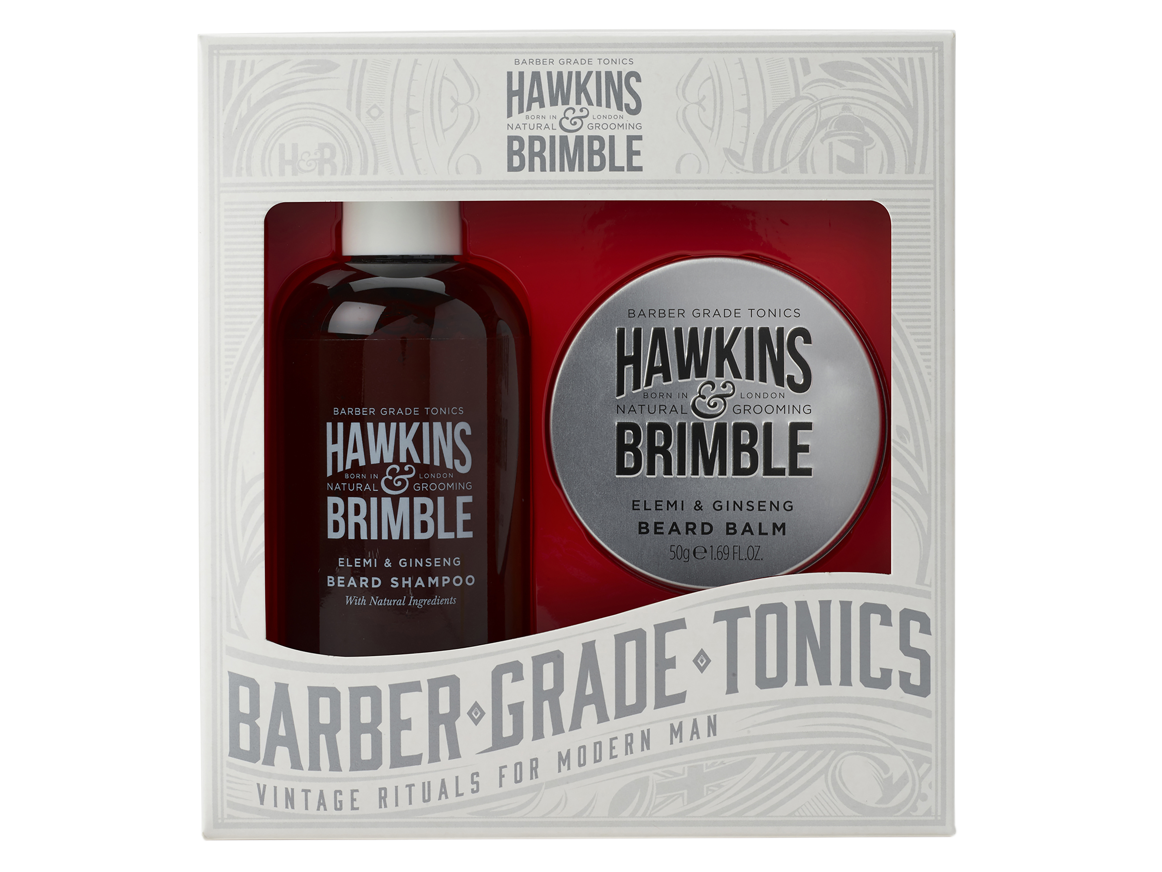 Hawkins&Brimble Hawkins & Brimble Beard Gift Set, 1 sett
