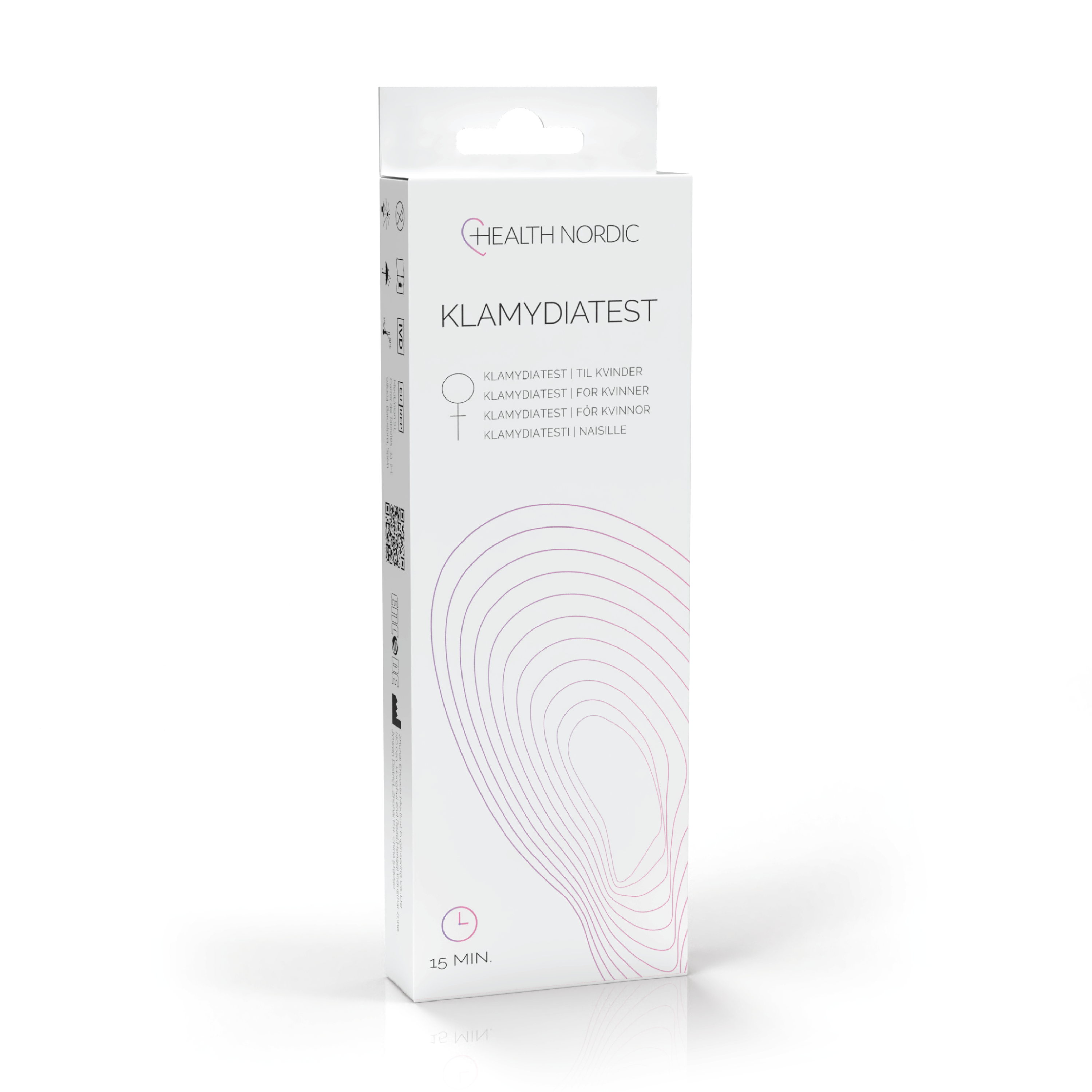 Health Nordic Klamydiatest Vaginal Hurtigtest, 1 stk.