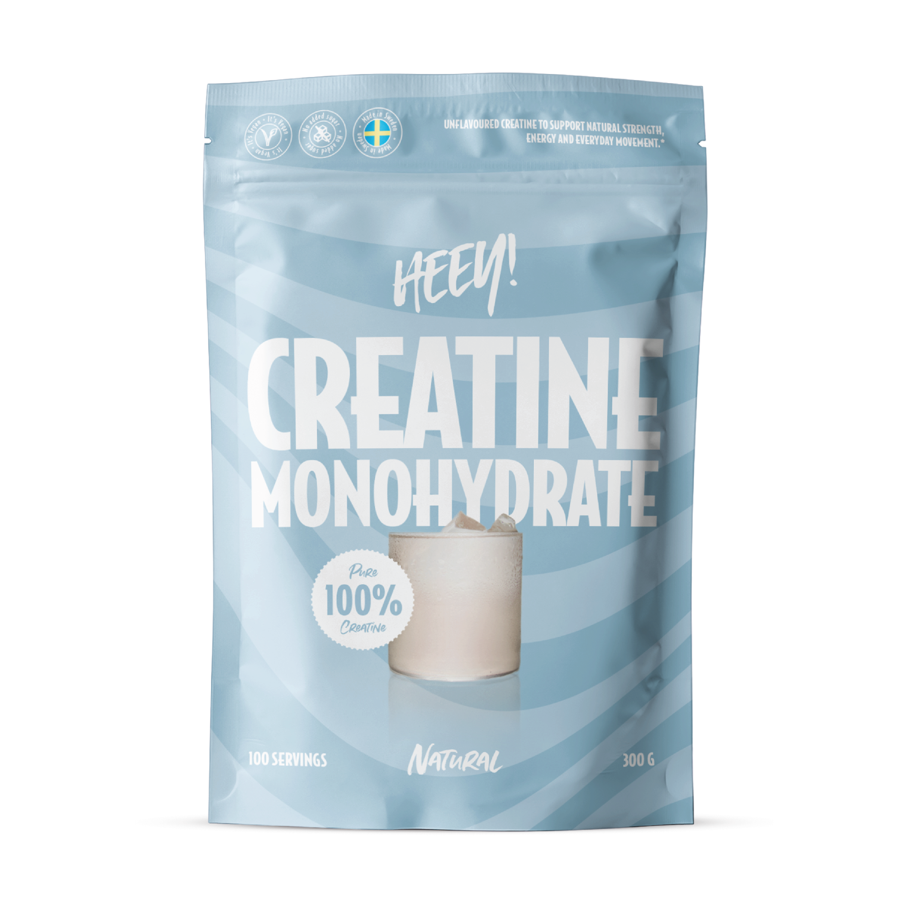 Heey! Creatine Monohydrate 100% Kreatin, 300 g