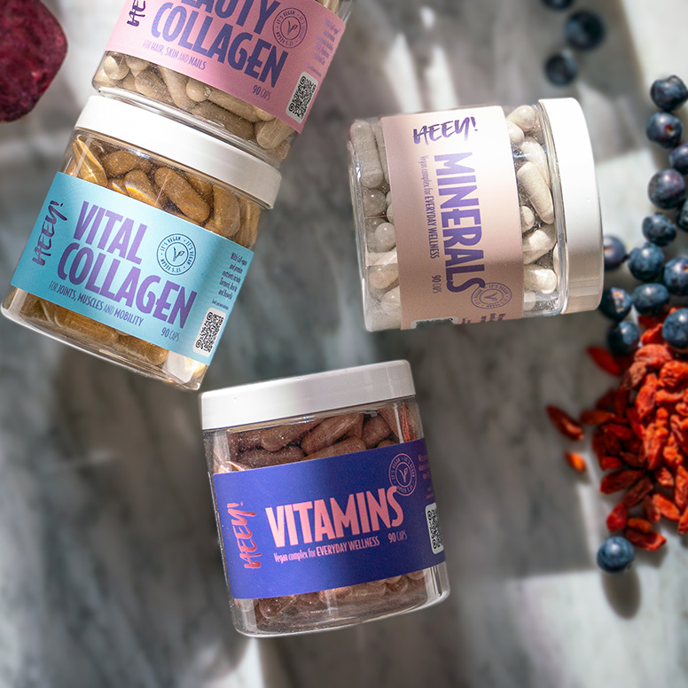 Heey! Multivitamin + Superfruits kapsler, 90 stk.