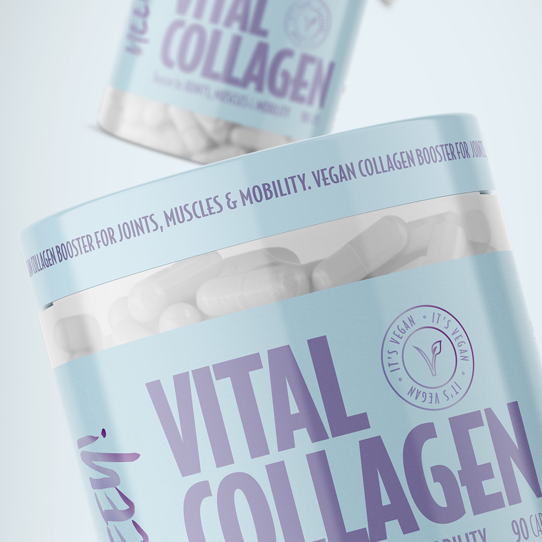Heey! Vital Collagen + Mineraler kapsler, 90 stk.