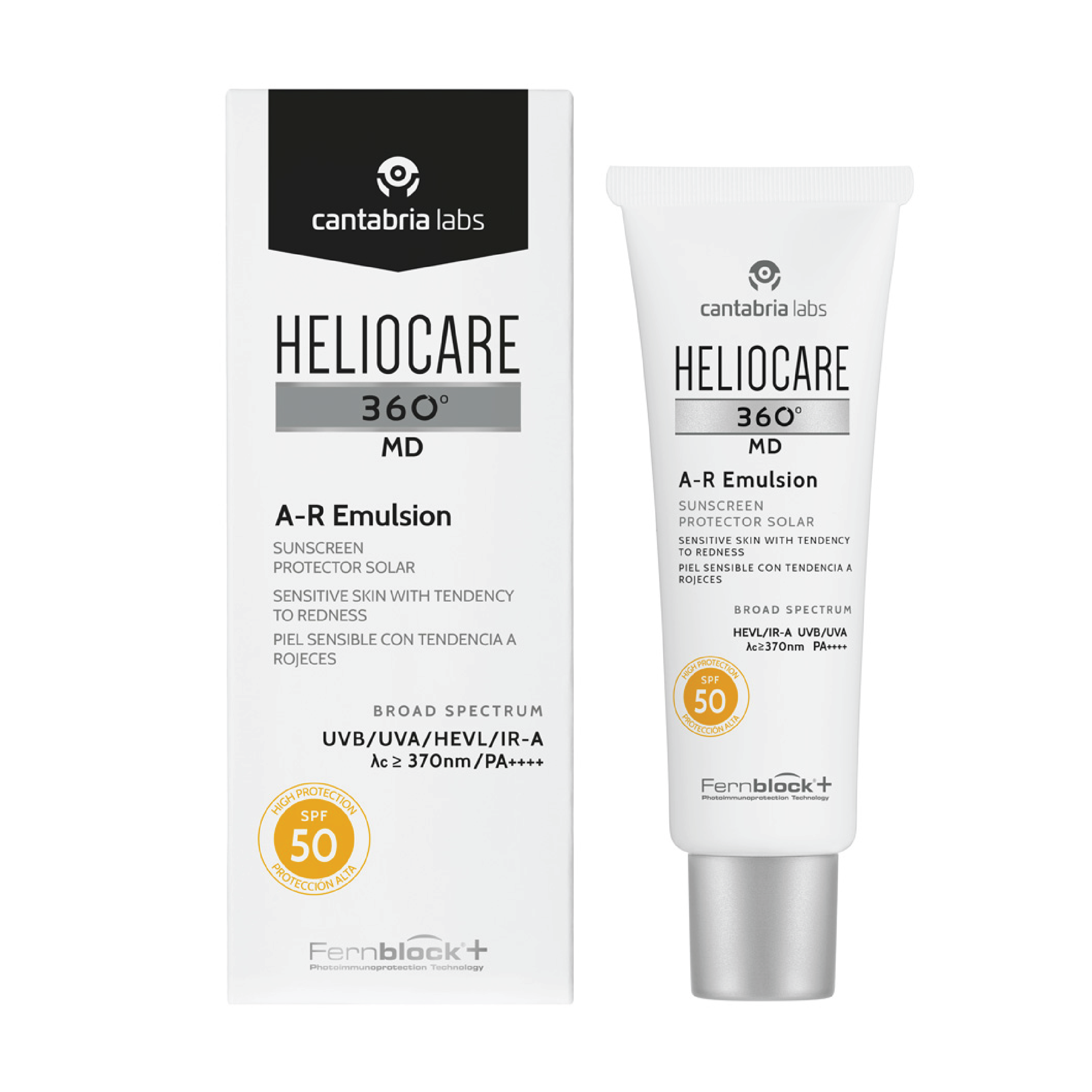 Heliocare 360° A-R Emulsion SPF50+, 50 ml