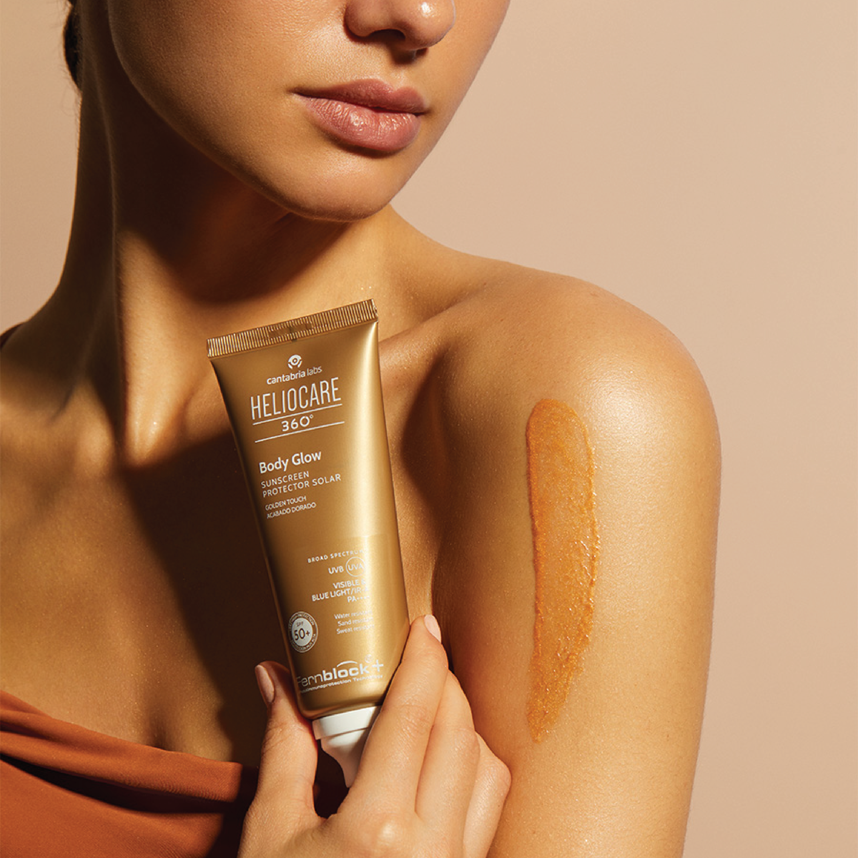 Heliocare 360° Body Glow SPF50, 100 ml