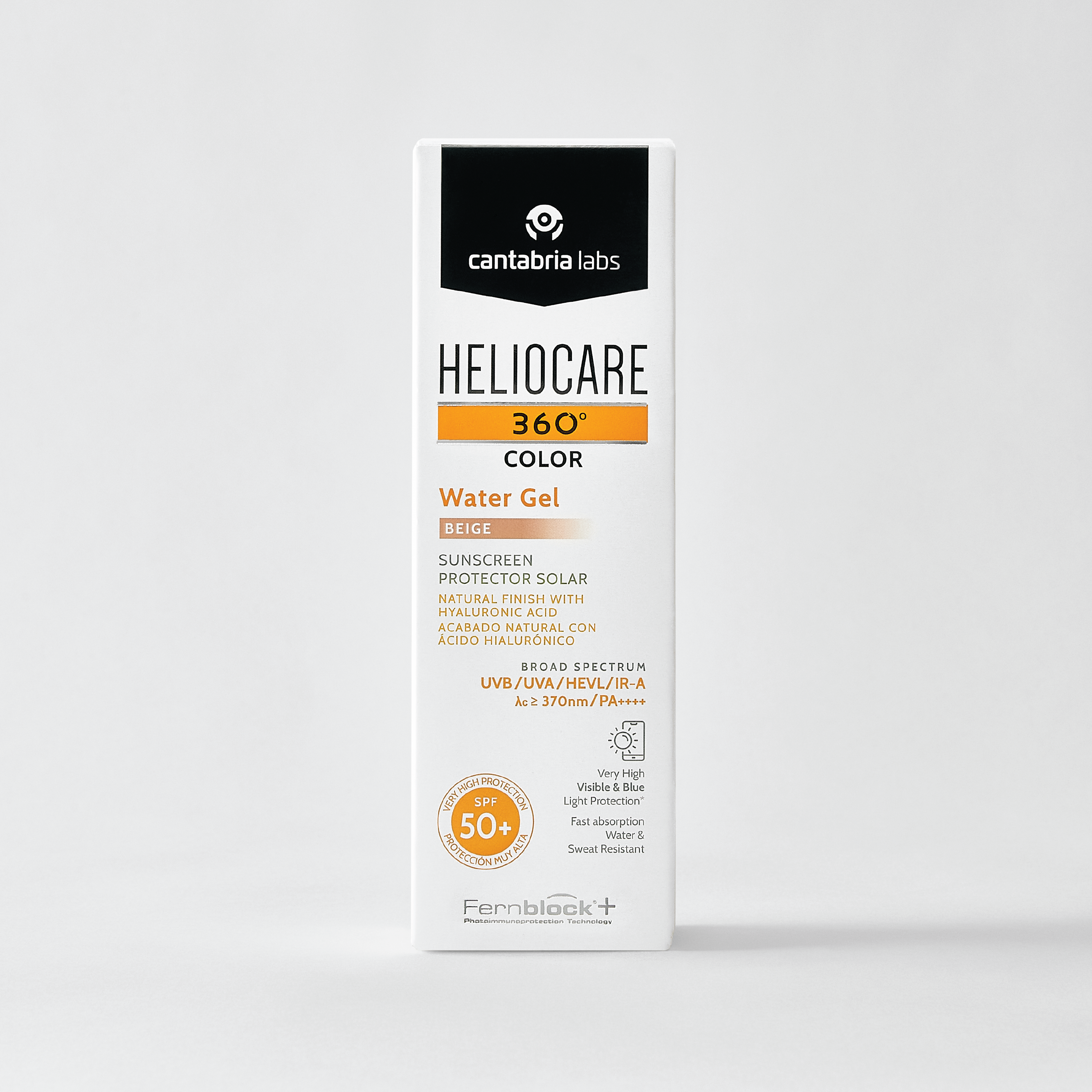 Heliocare Water Gel Color SPF50+, Beige, 50 ml