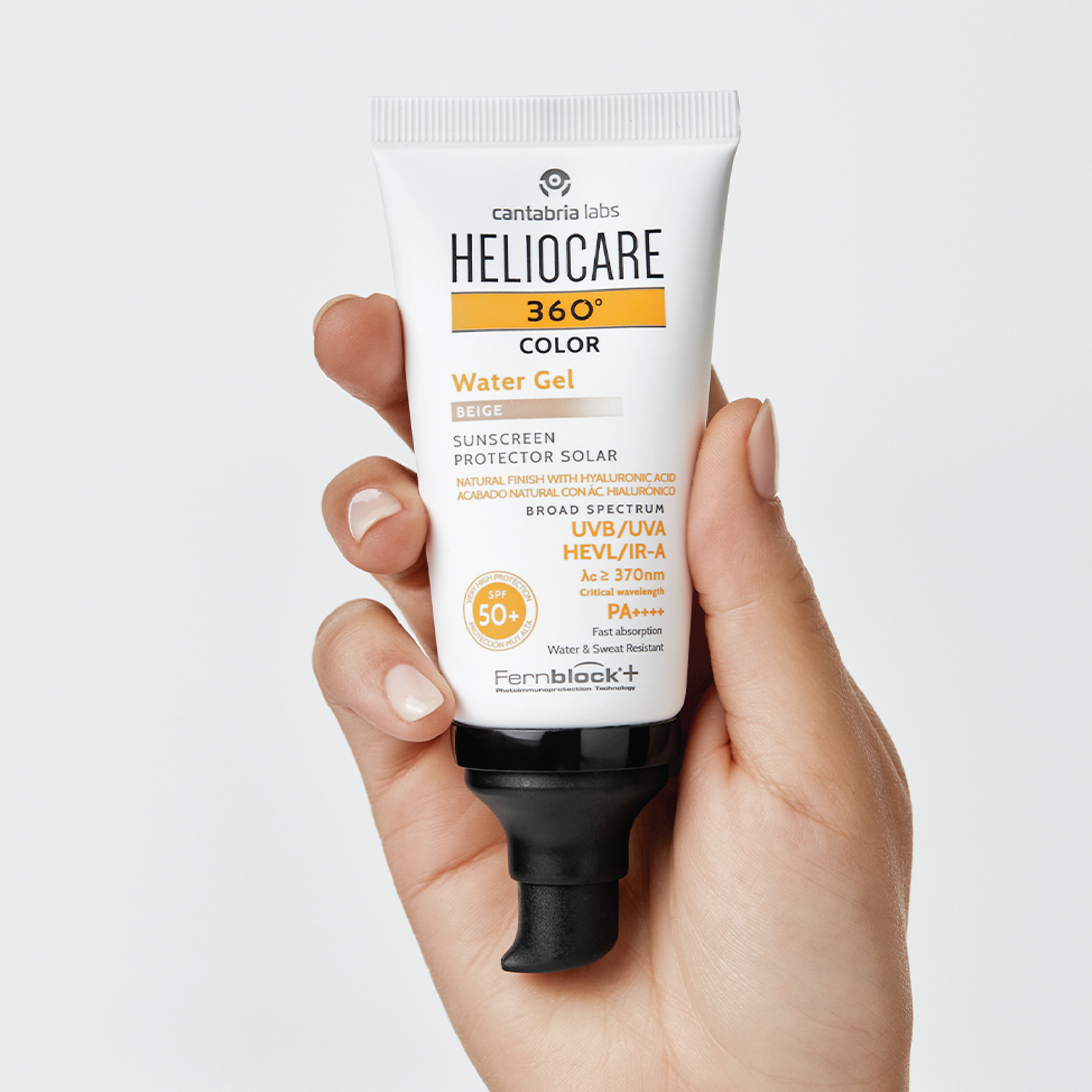 Heliocare Water Gel Color SPF50+, Beige, 50 ml