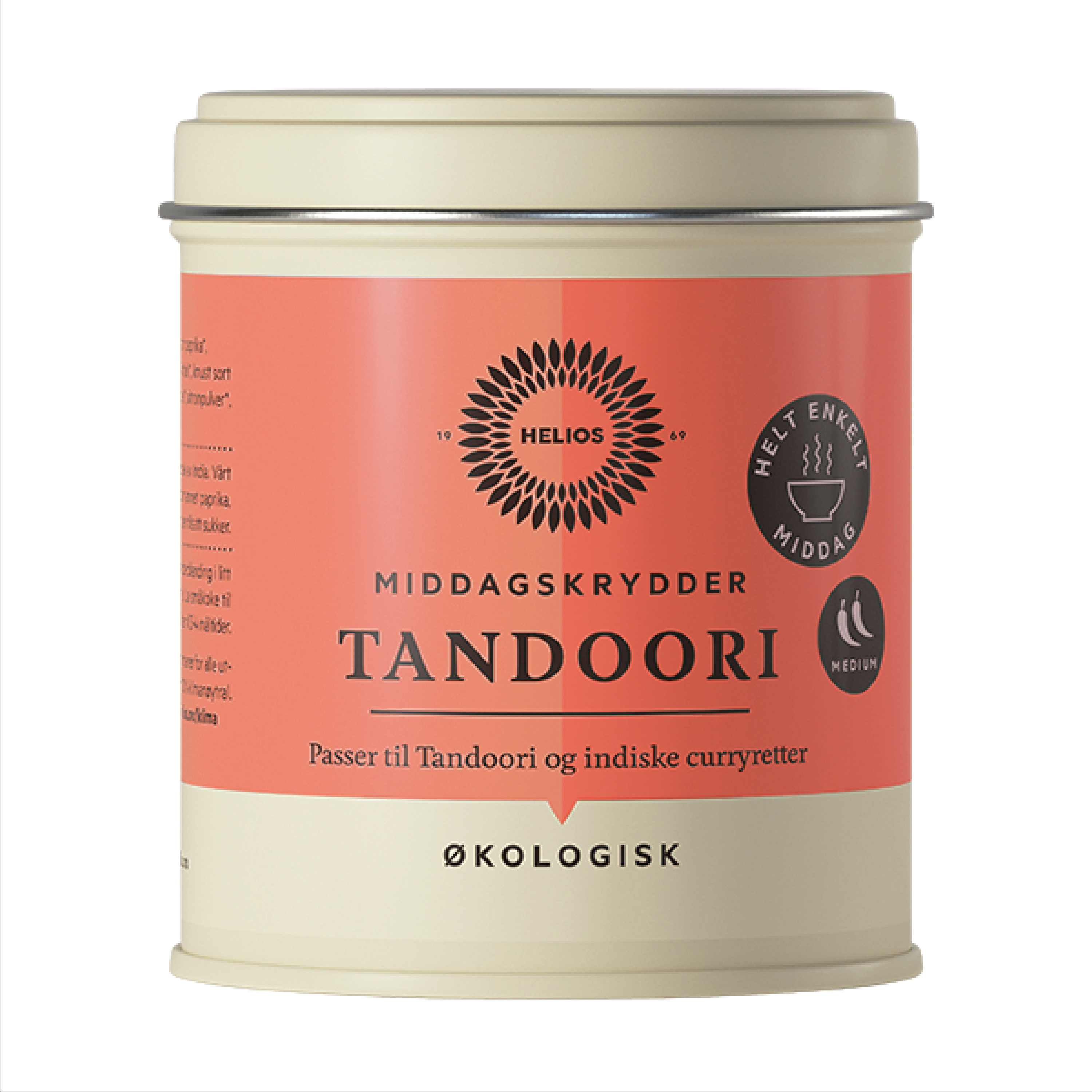 Helios Tandoori Spice Mix Økologisk, 60 g