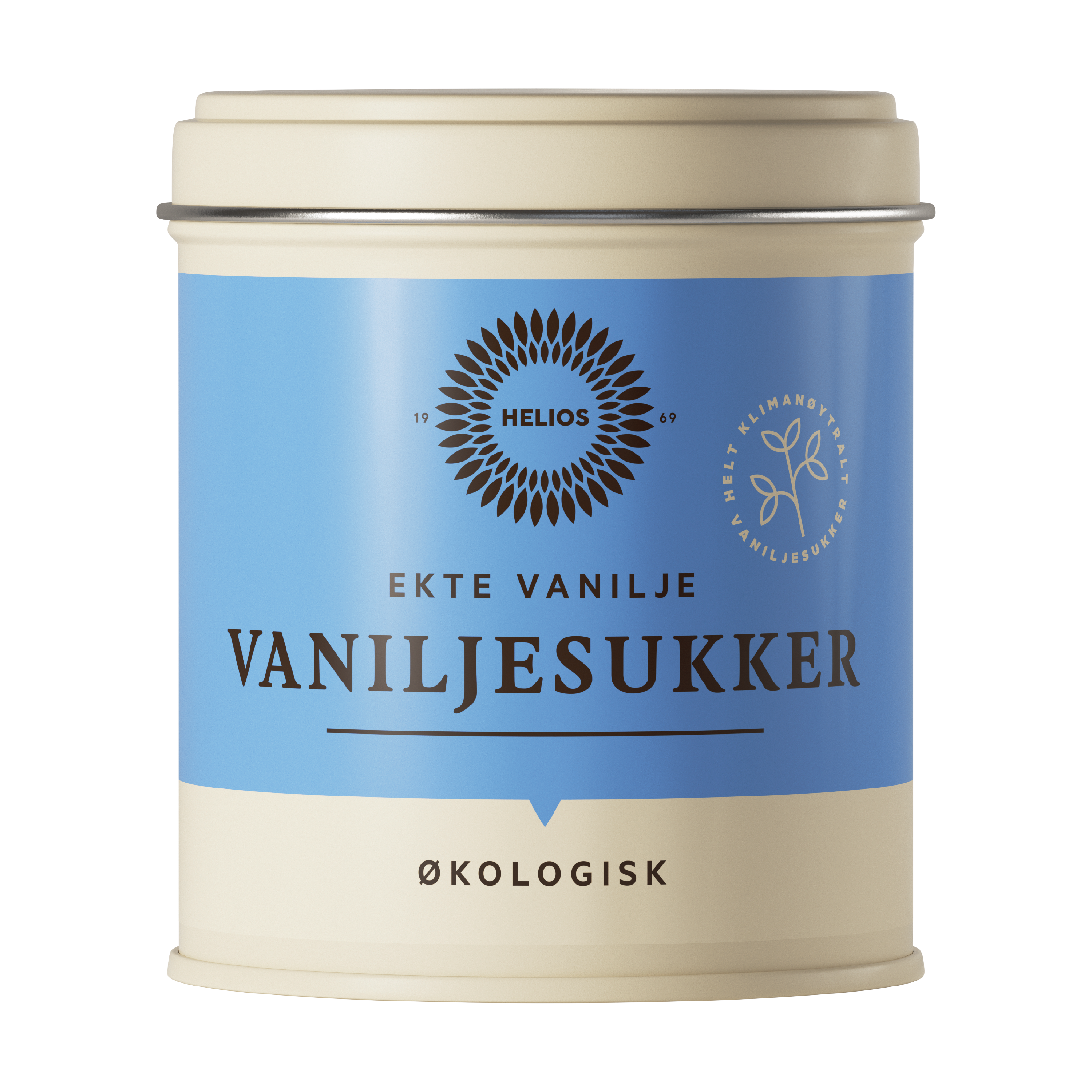Helios Vaniljesukker Økologisk, 75 g
