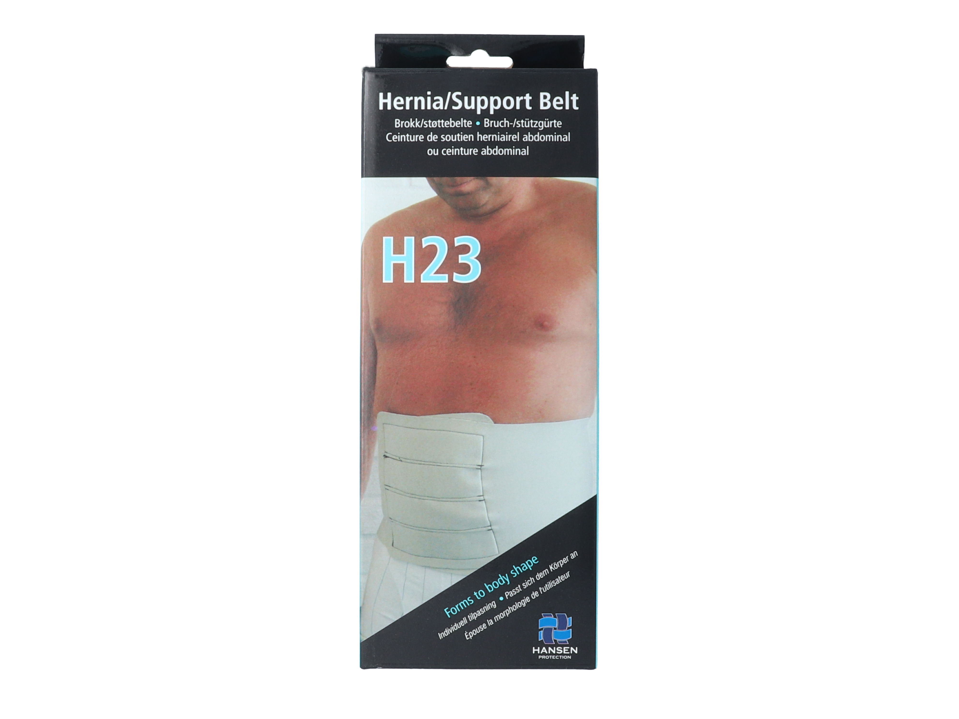Hansen Protection HH brokk/støttebelte H23, str XS, omkrets 7 0cm, 1 stk.