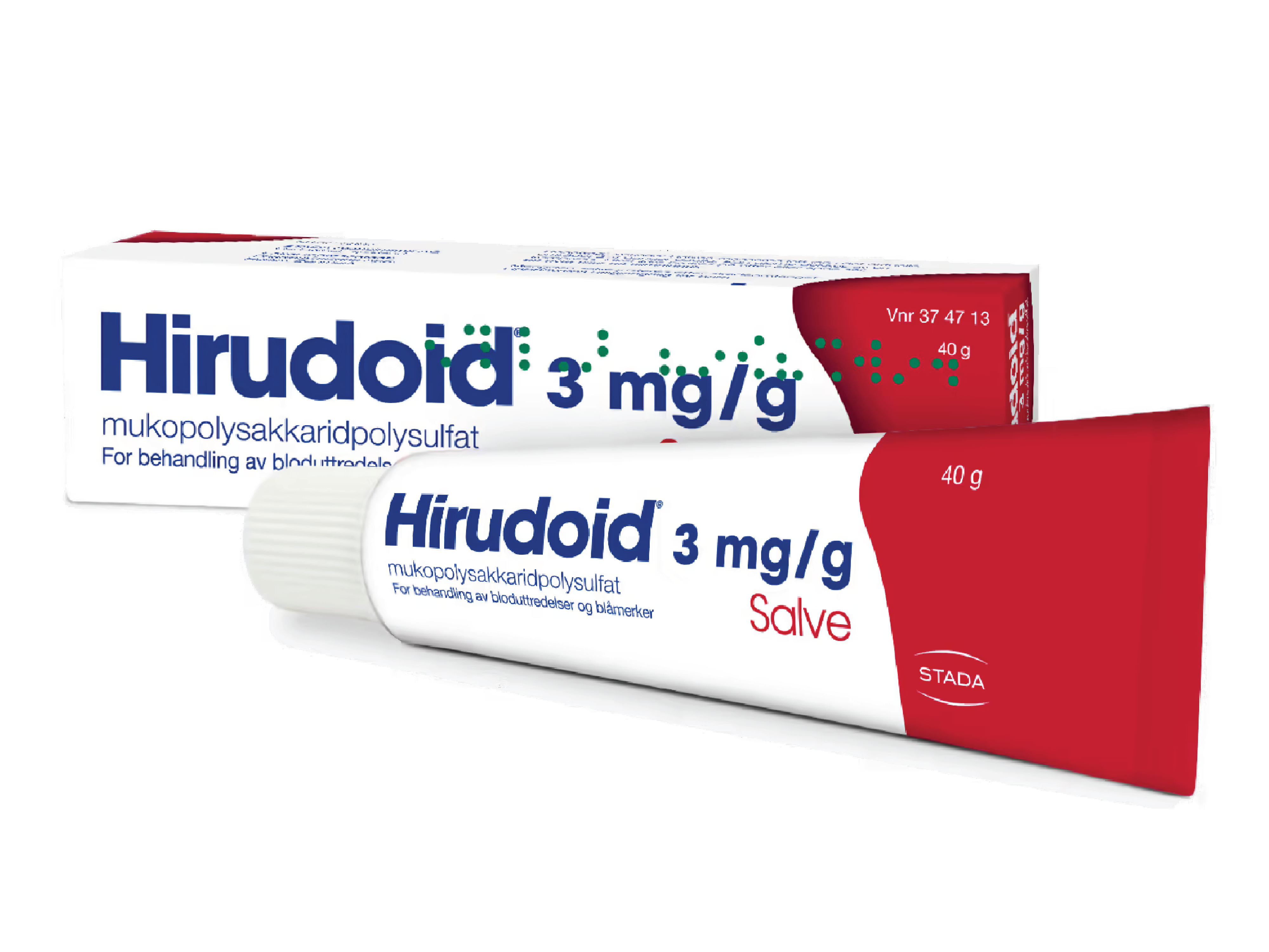 Hirudoid 3 mg/g salve, 40 gram