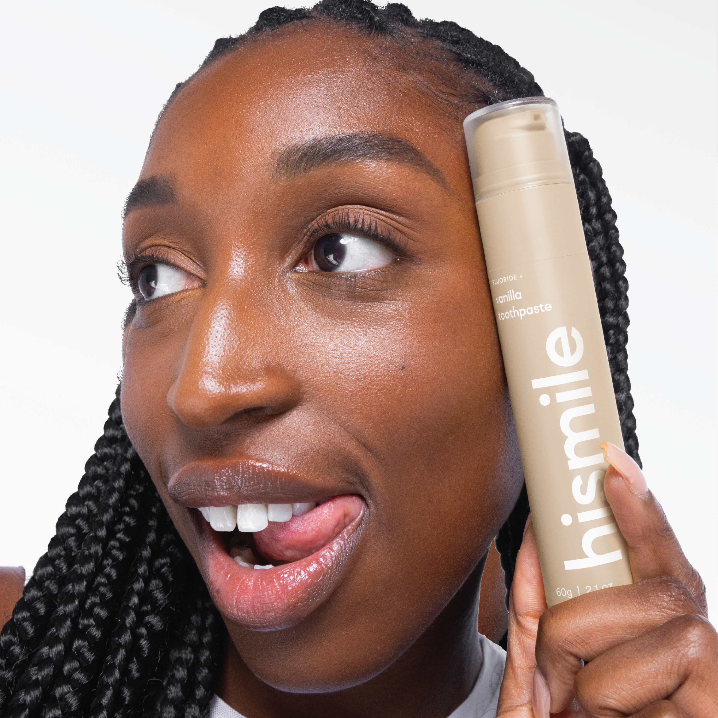 Hismile Vanilla Toothpaste, 60 g