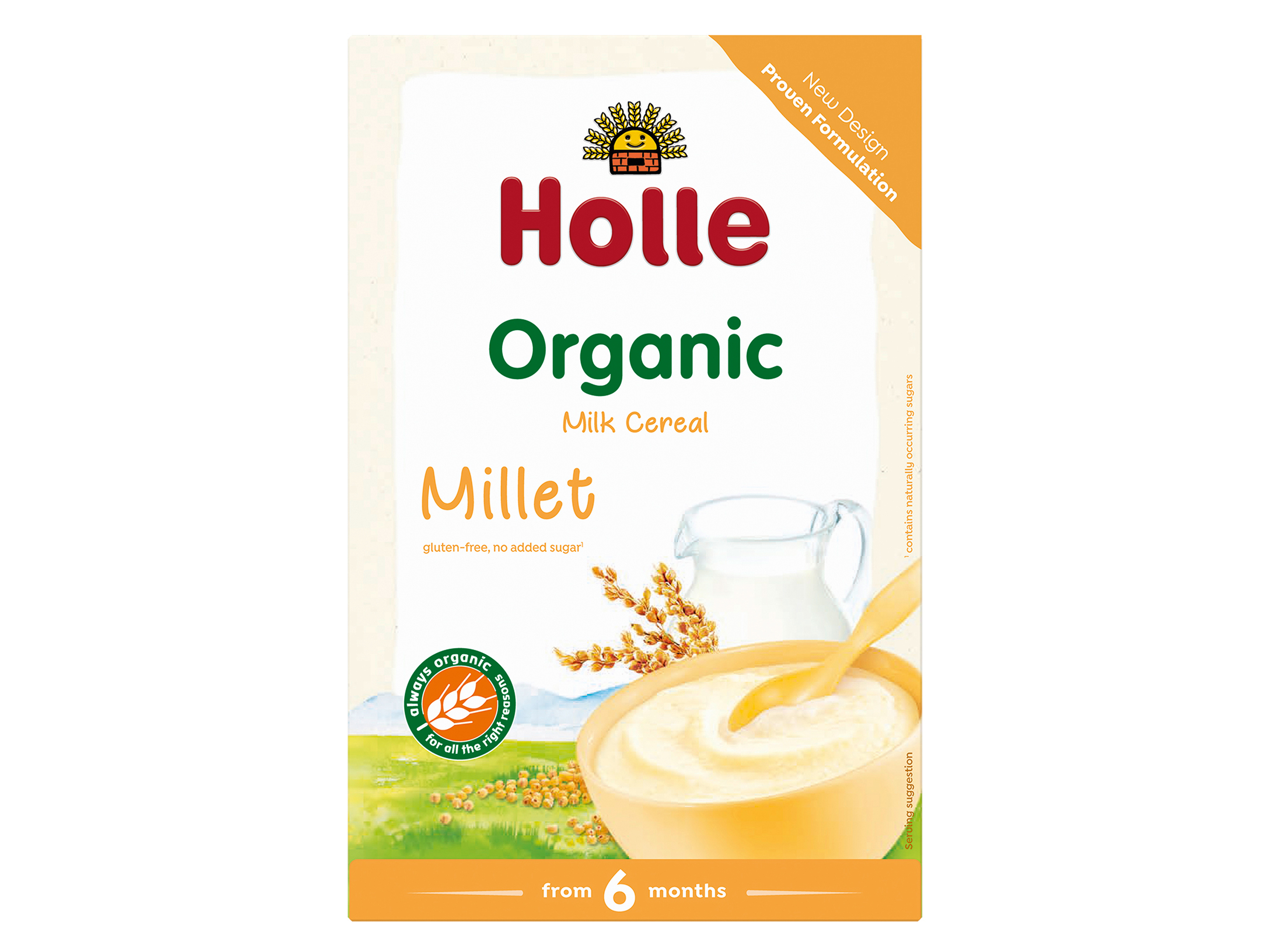 Holle Fullkornsblanding med hirse, 250 g