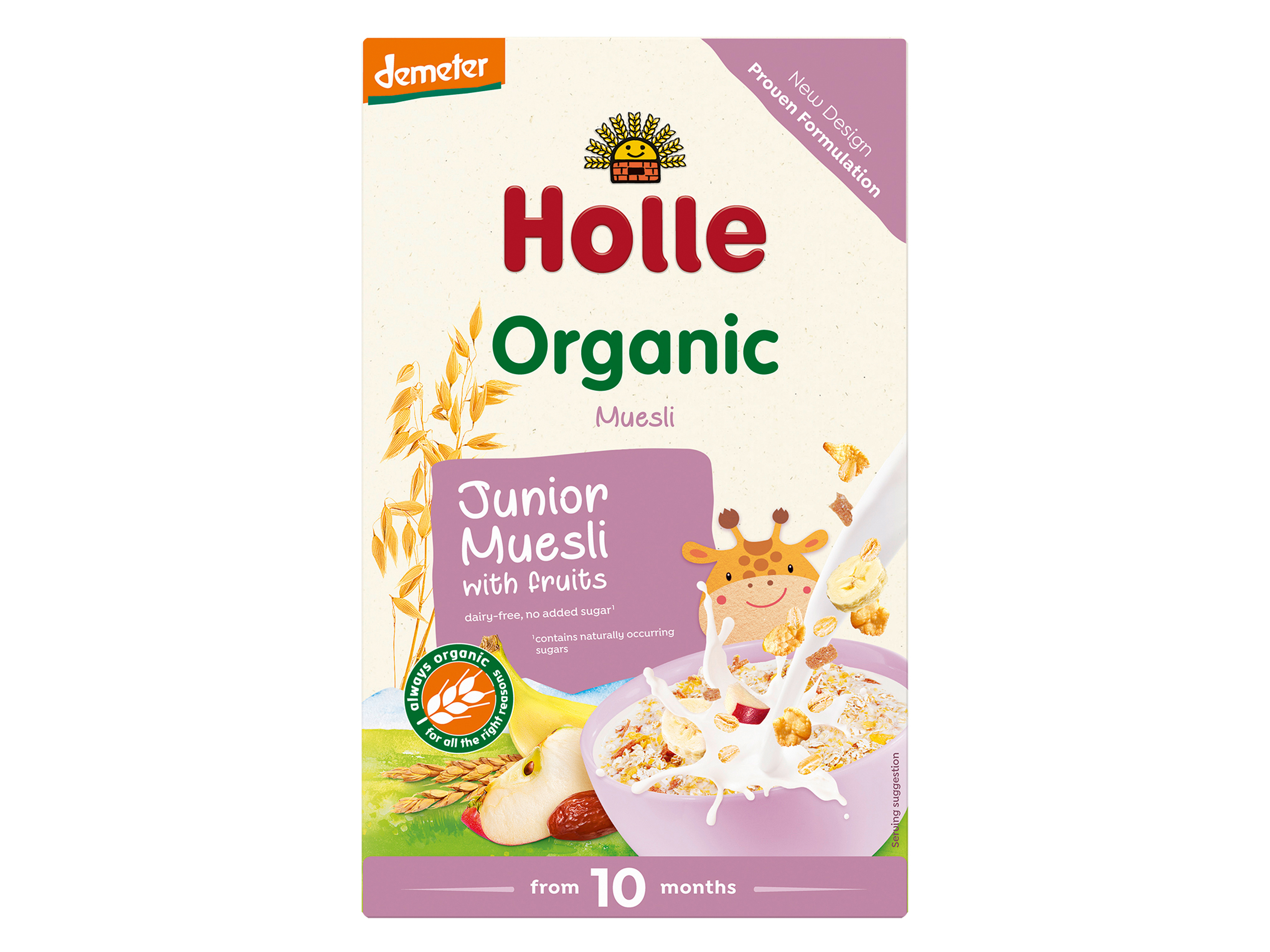 Holle Junior Fullkornsmüsli, 250 g