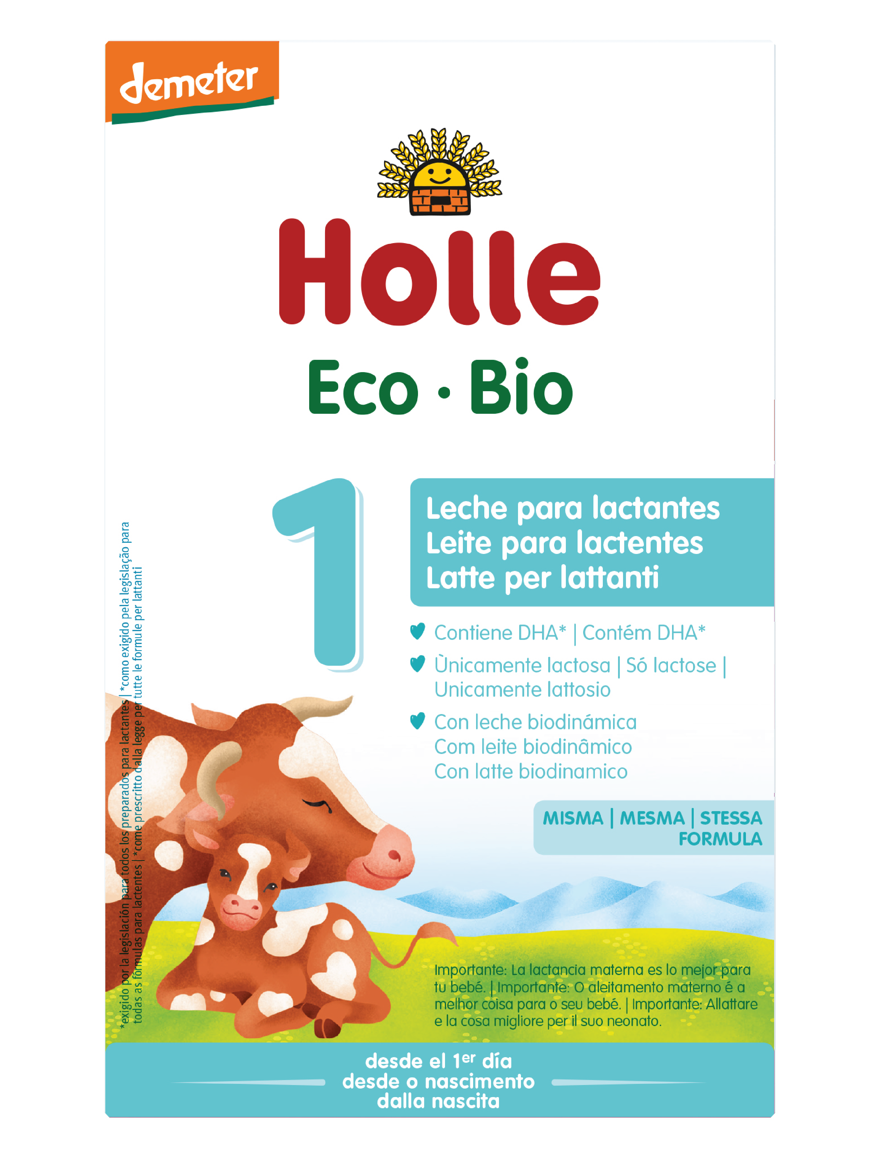 Holle Morsmelkerstatning Kumelk nr. 1, 400 gram