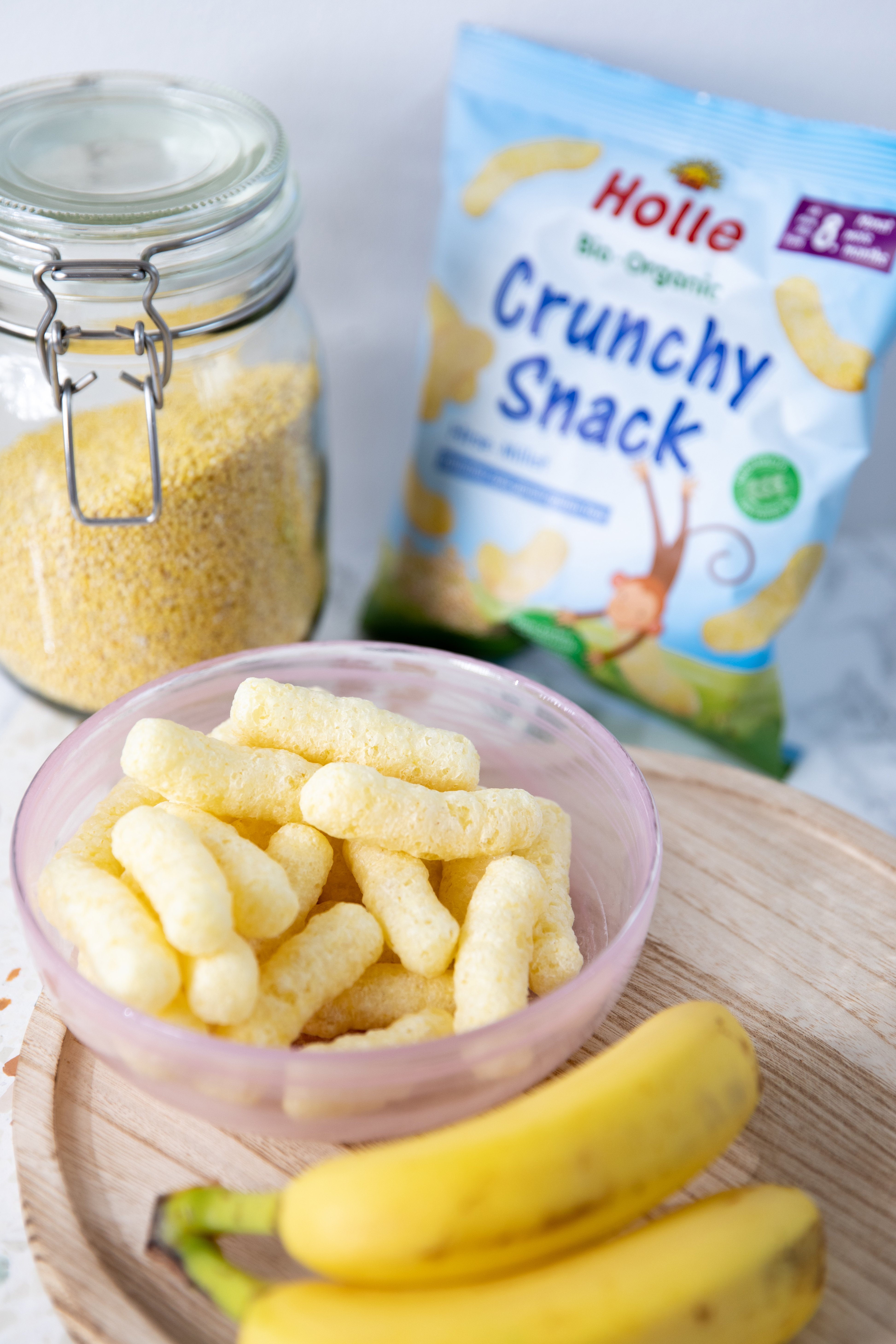 Holle Puffet Hirse Snack, 25 g