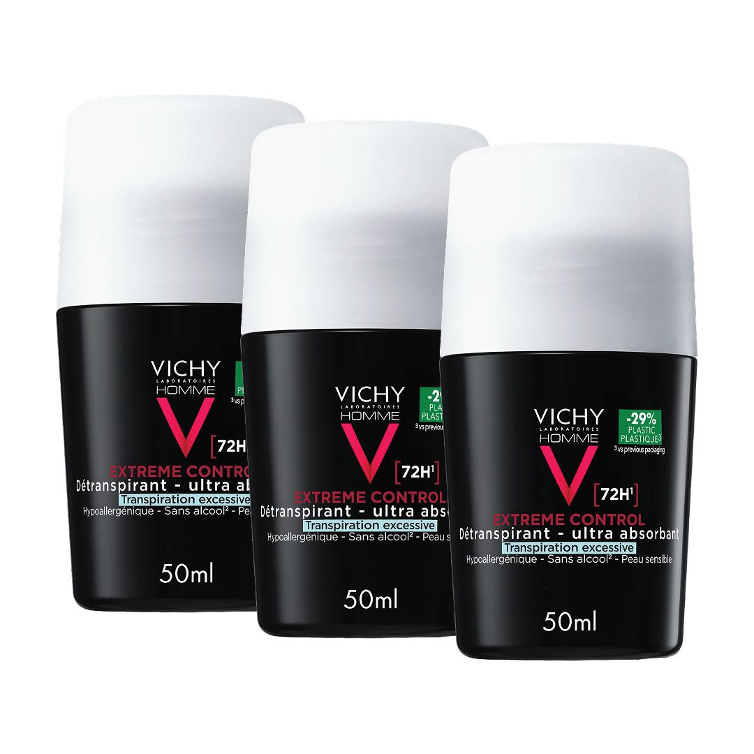 Homme Anti-Perspirant Extreme Control 72H x3