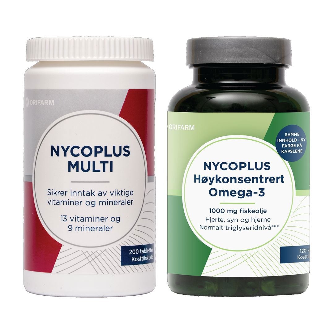 Høykonsentrert Omega-3 + Multi