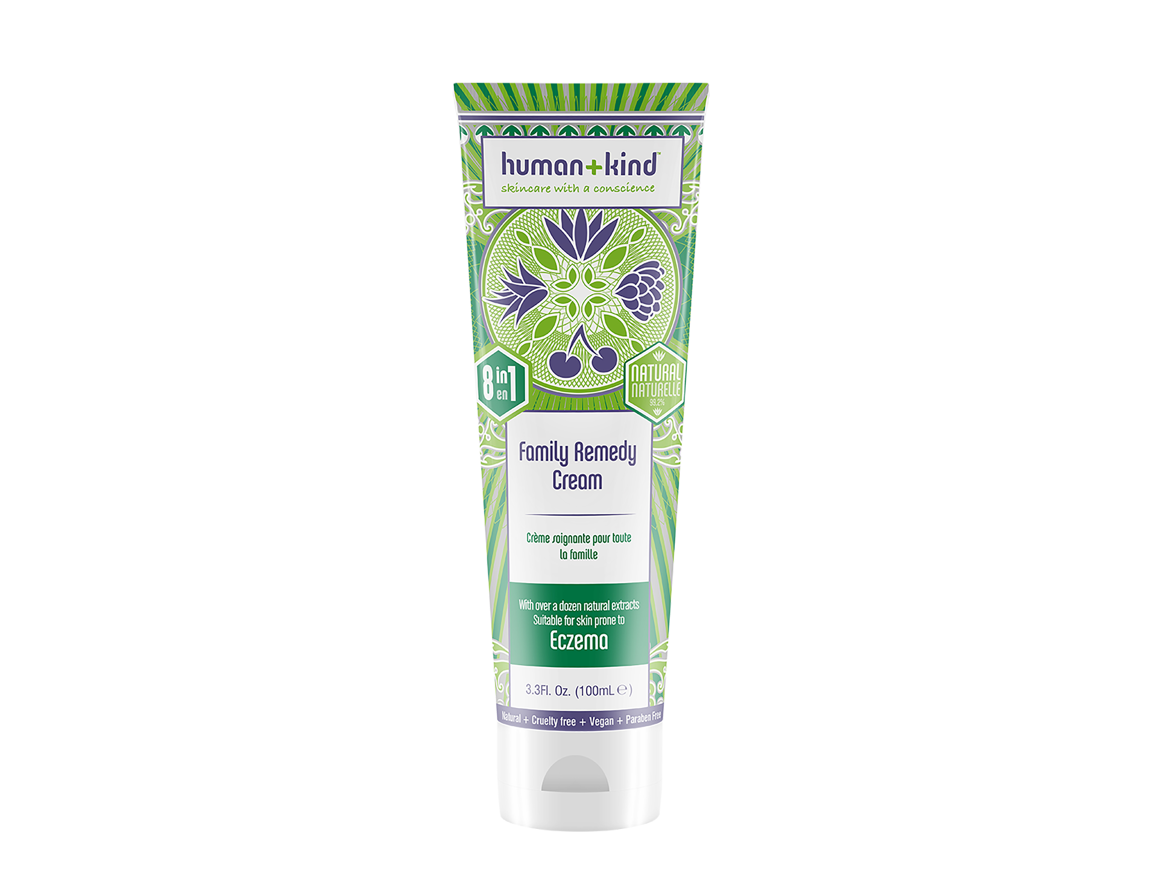 Human+Kind 8-in-1 Family Remedy Cream, 100 ml