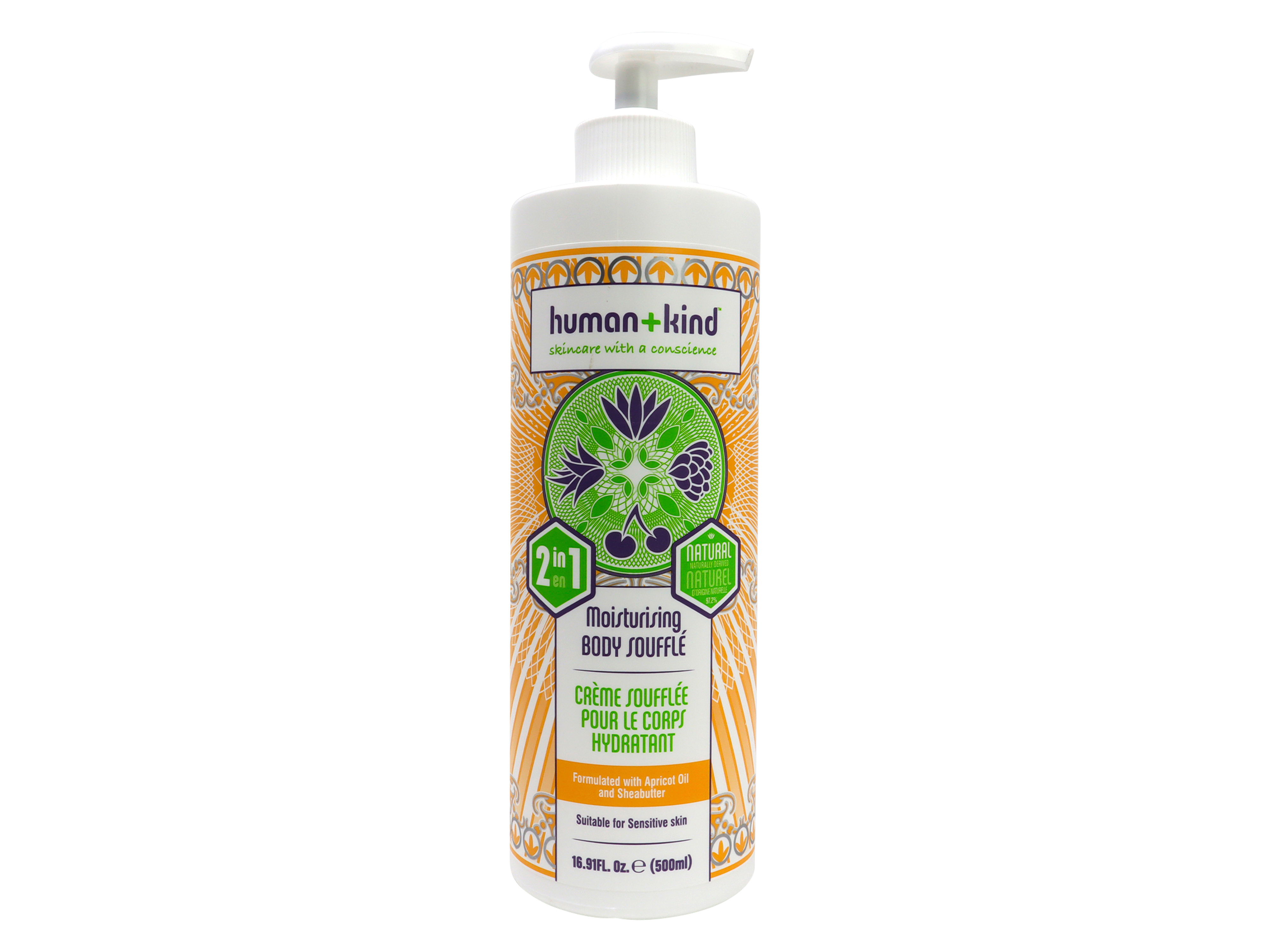 Human+Kind Body Soufflé, 500 ml