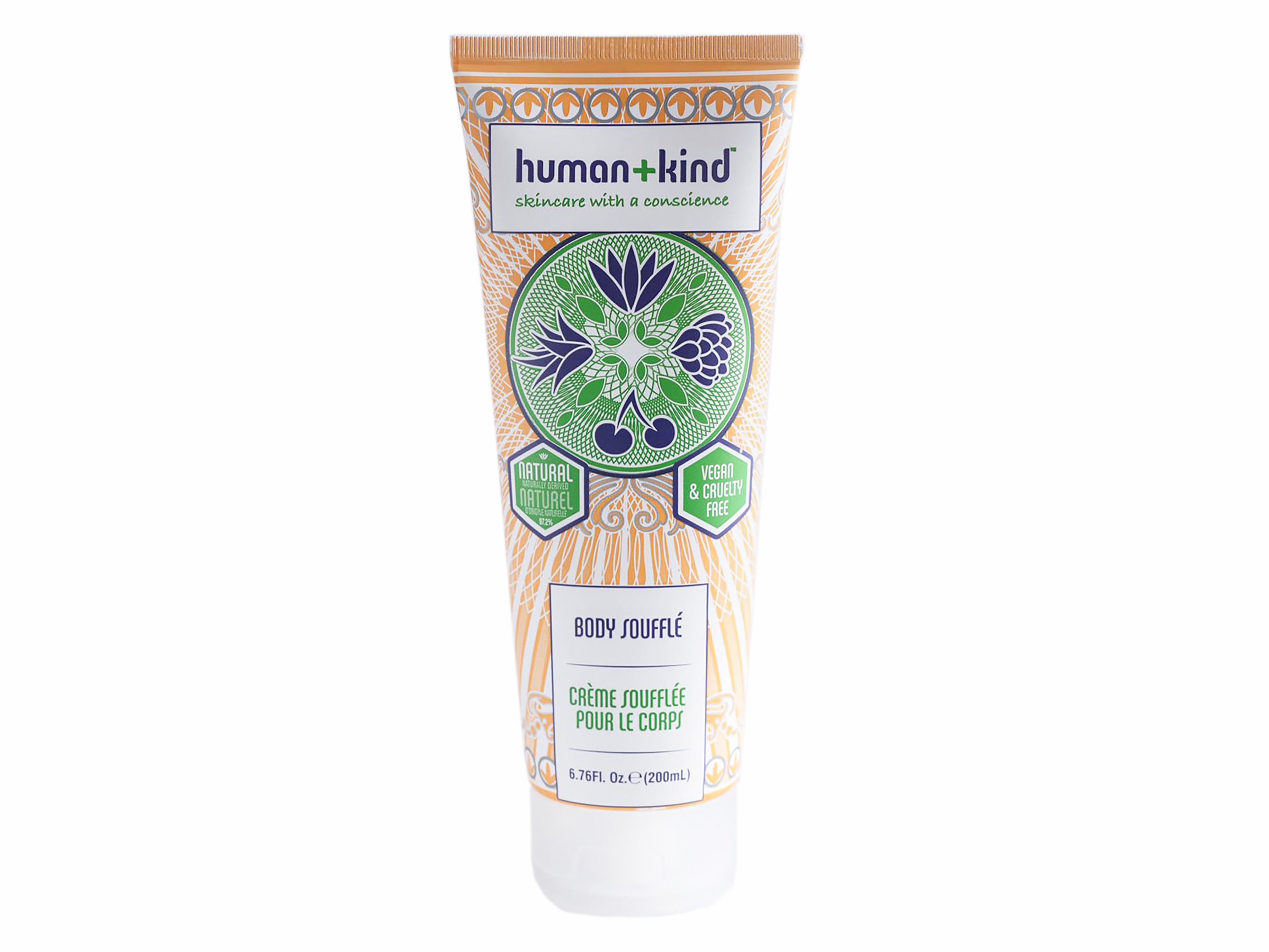 Human+Kind 2-in-1 Body Souffle, 200 ml