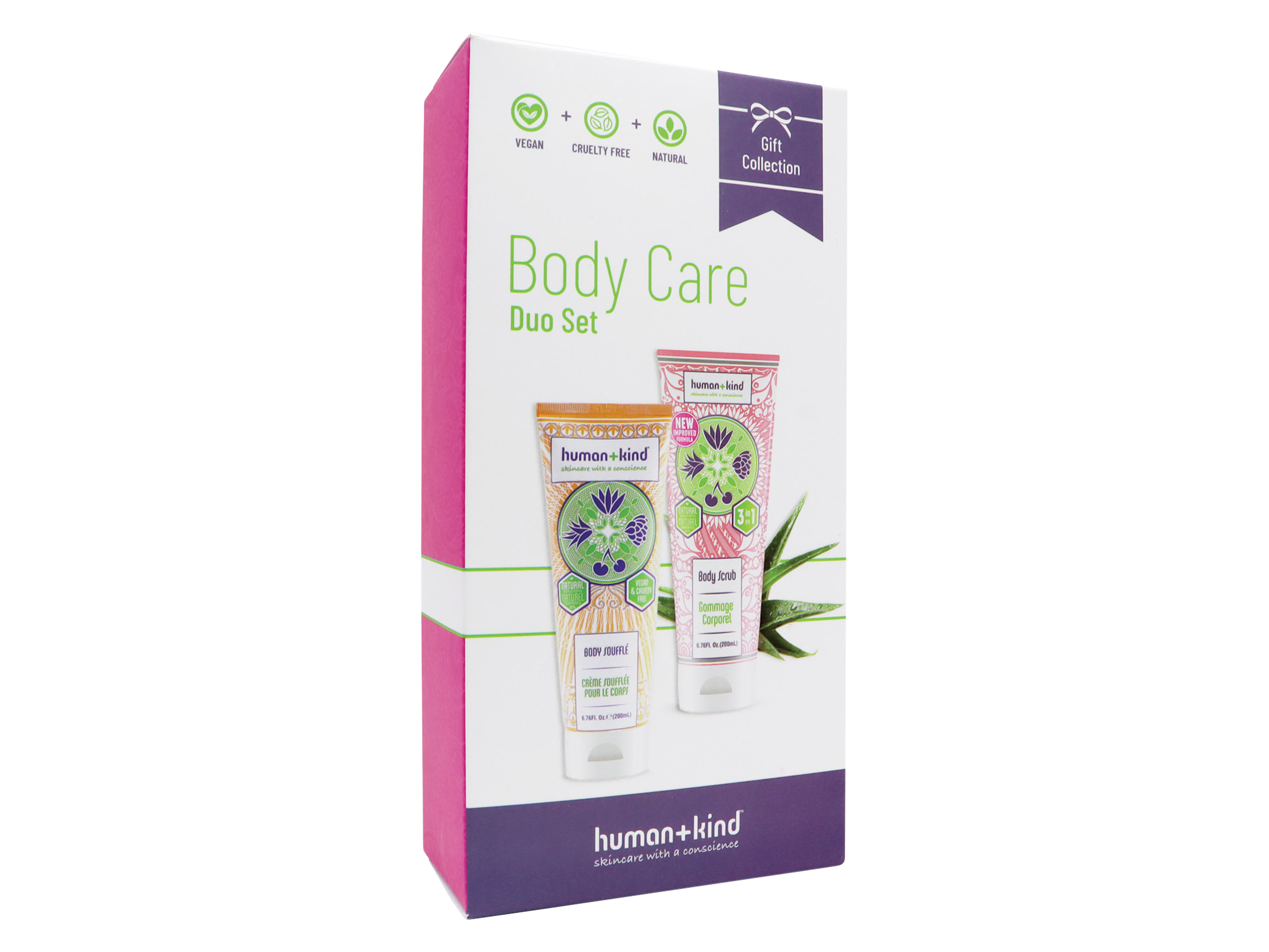Human+Kind The Body Care Duo Gave, 1 sett