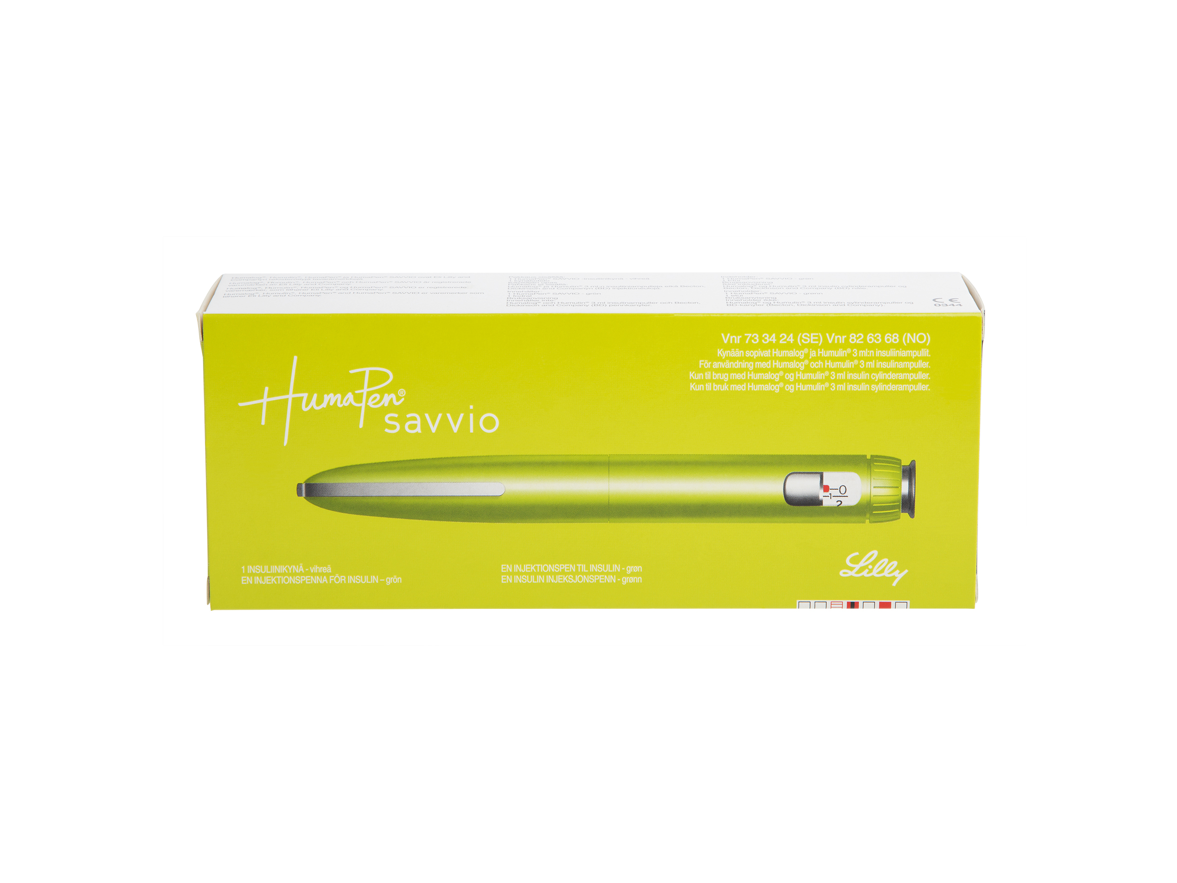 HumaPen Savvio grønn, 1 stk