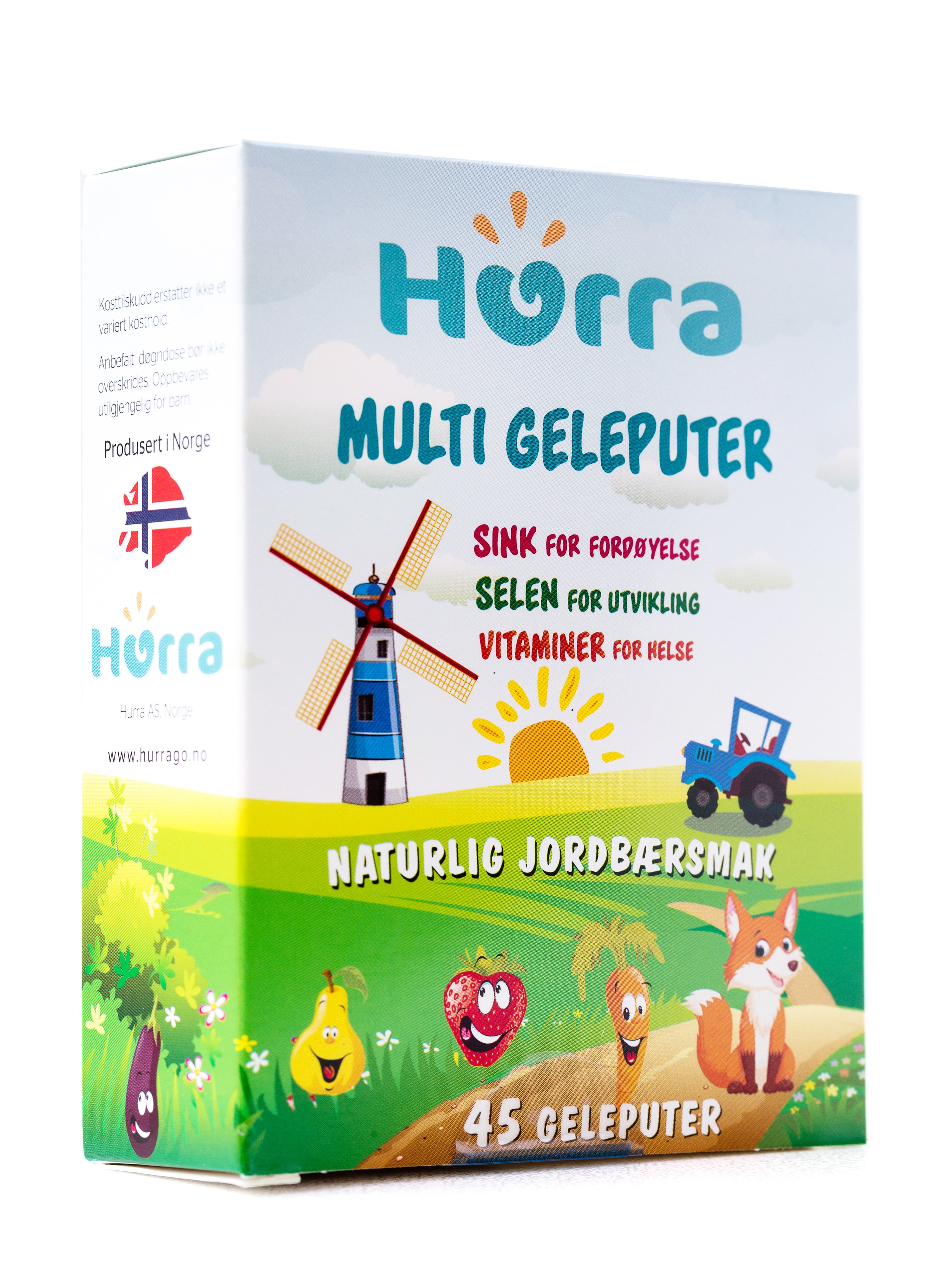 Hurra Multi Geleputer, 45 stk.