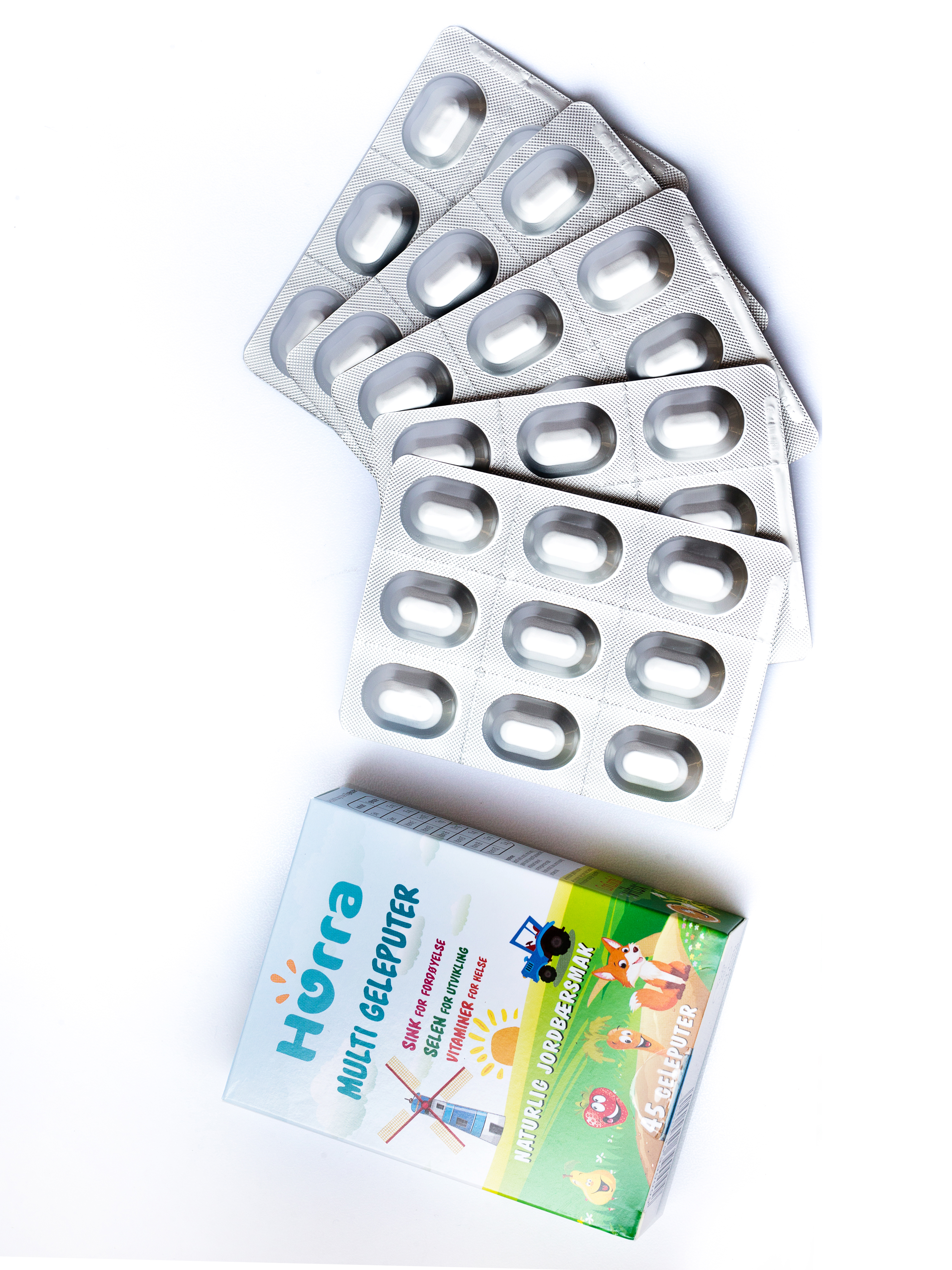 Hurra Multi Geleputer, 45 stk.